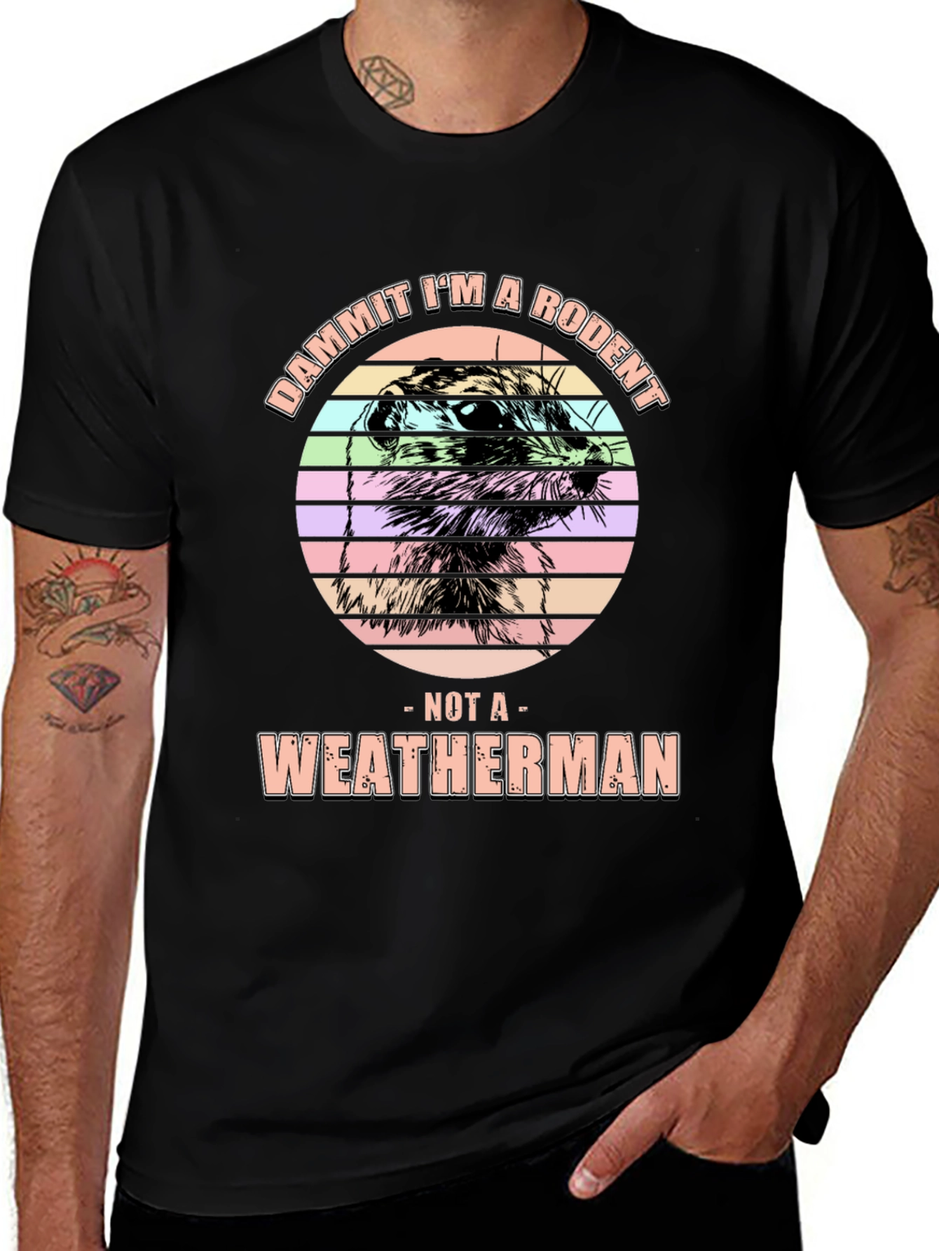 Rodent Weatherman Graphic Tee