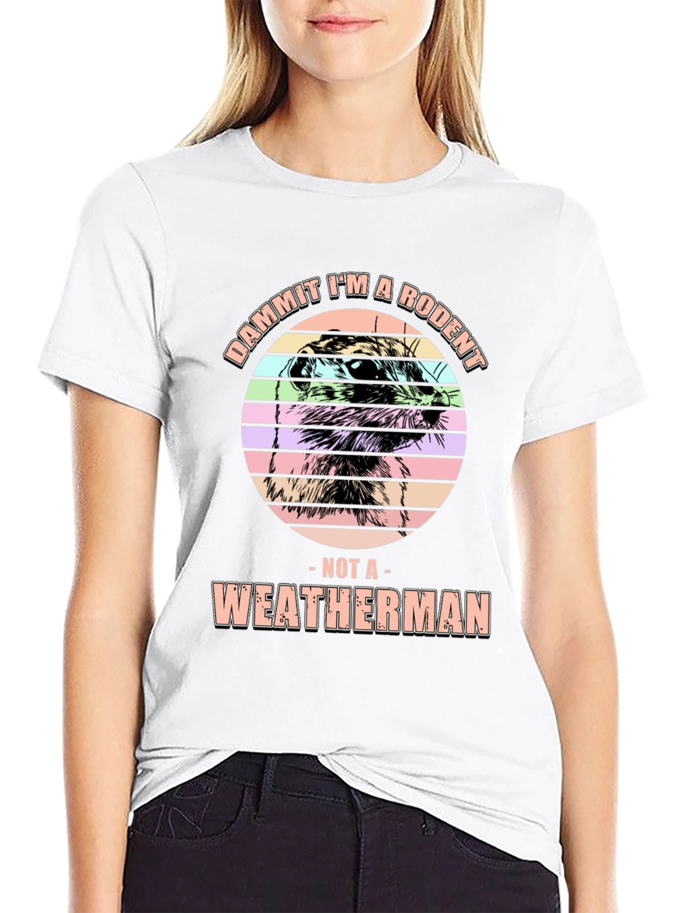 Rodent Weatherman Graphic Tee