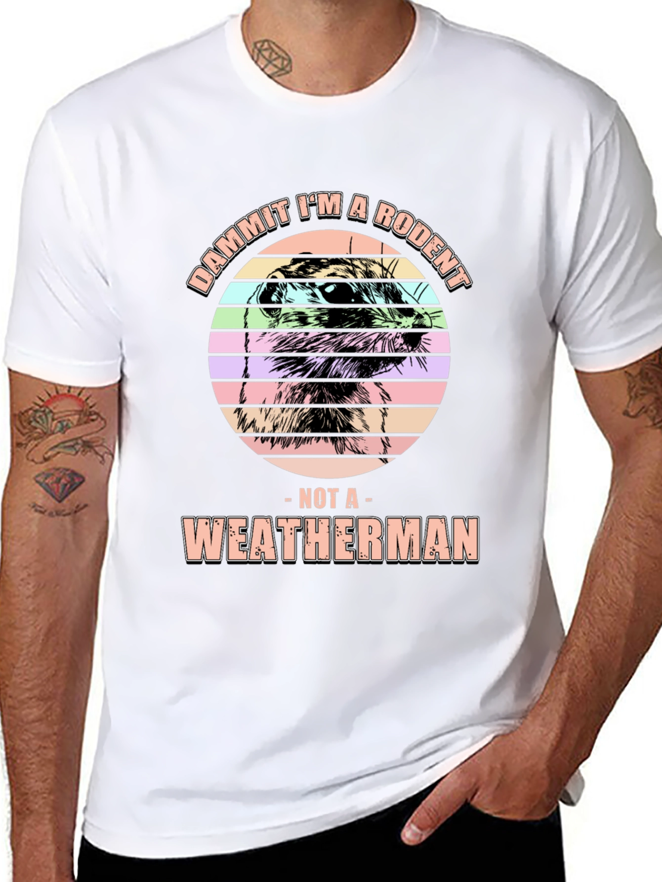 Rodent Weatherman Graphic Tee