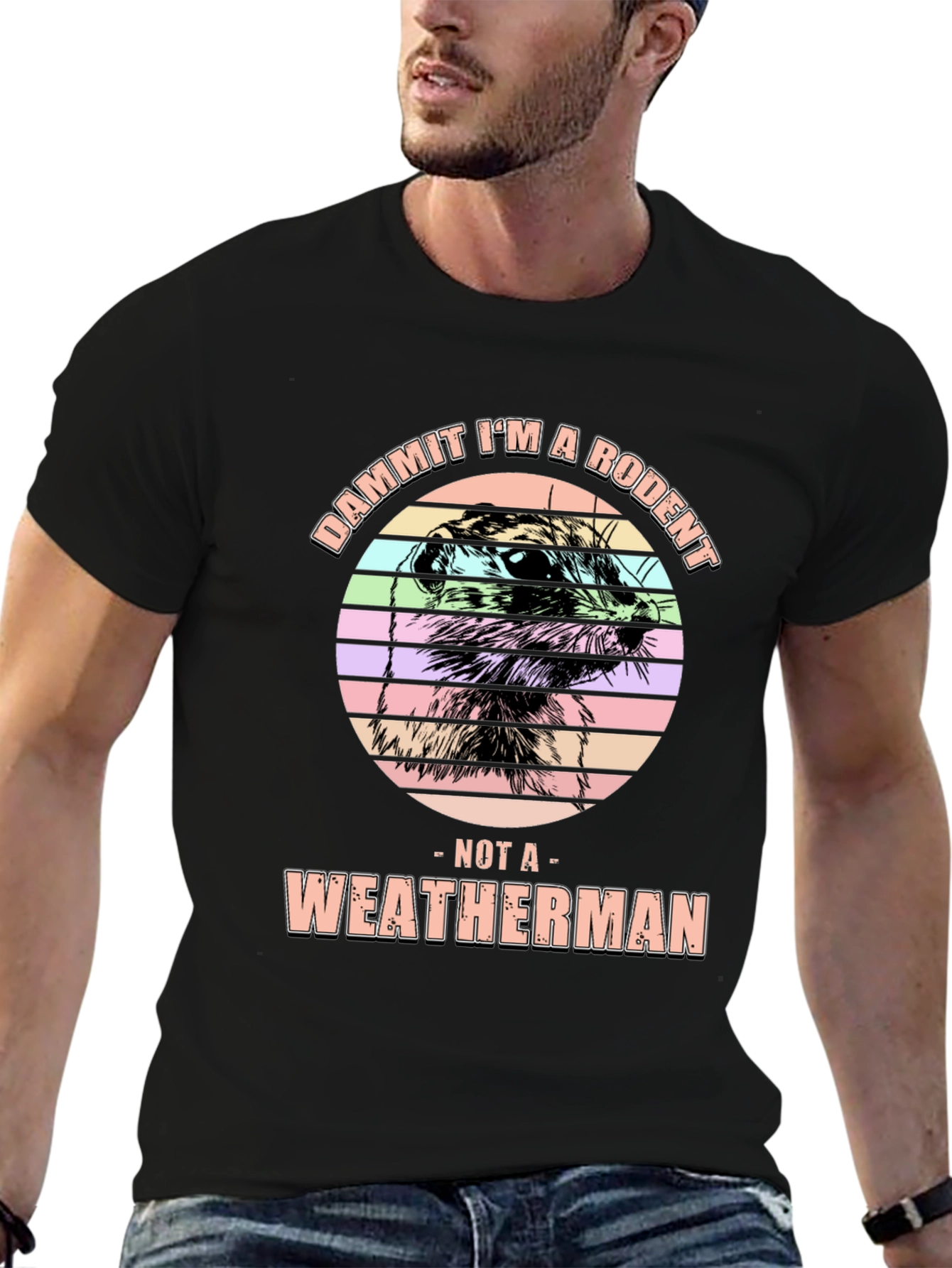 Rodent Weatherman Graphic Tee