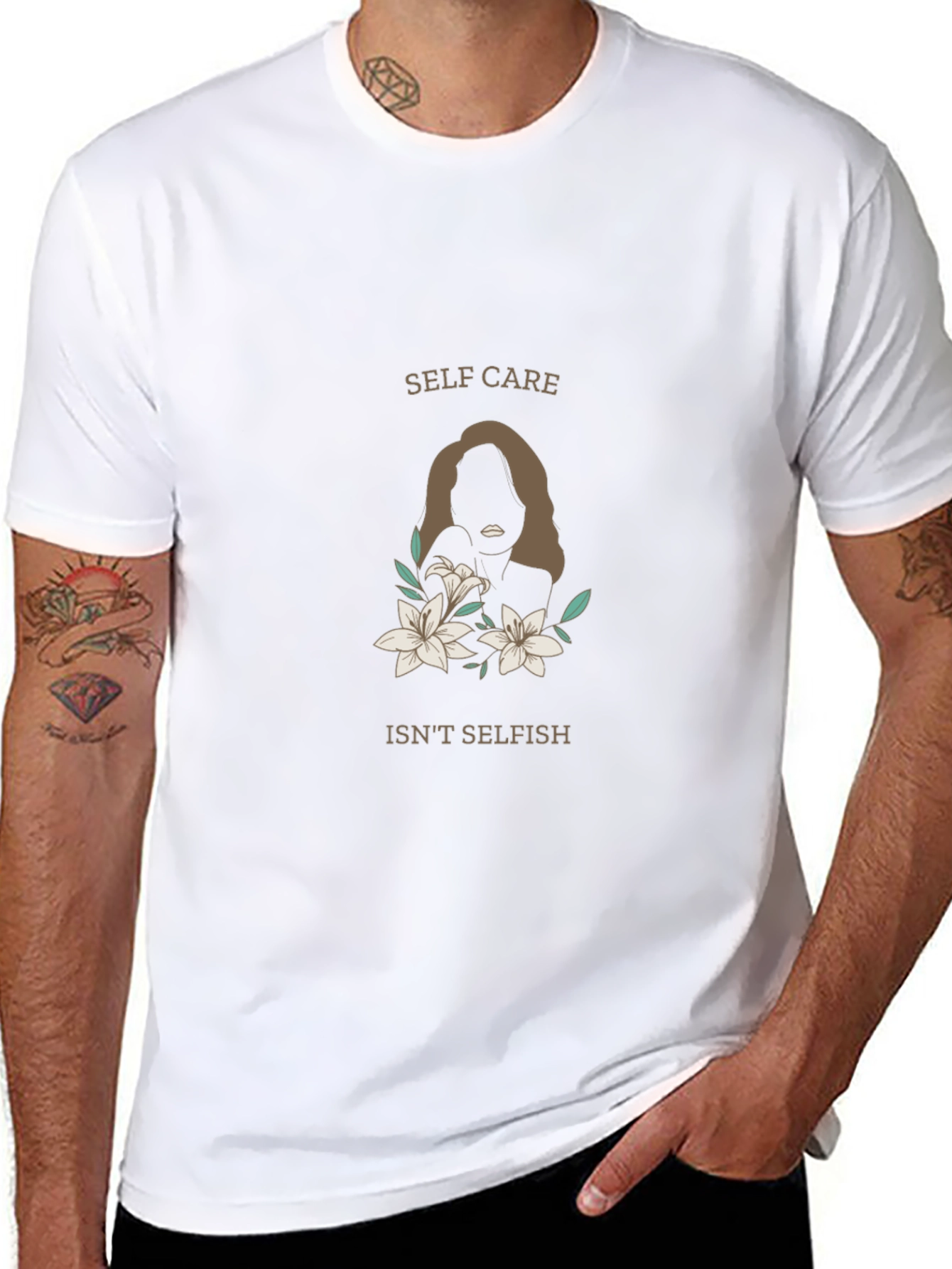 Self-Care Isnt Selfish Graphic T-Shirt