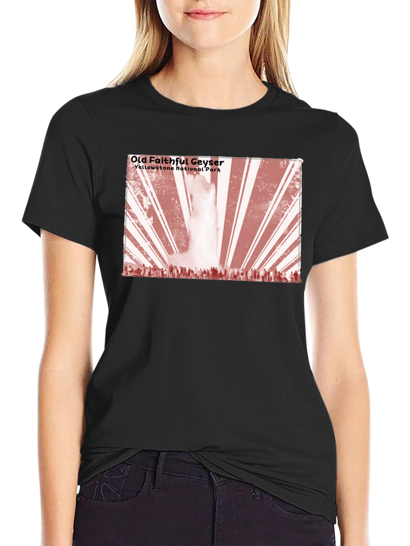 Old Faithful Geyser Tee