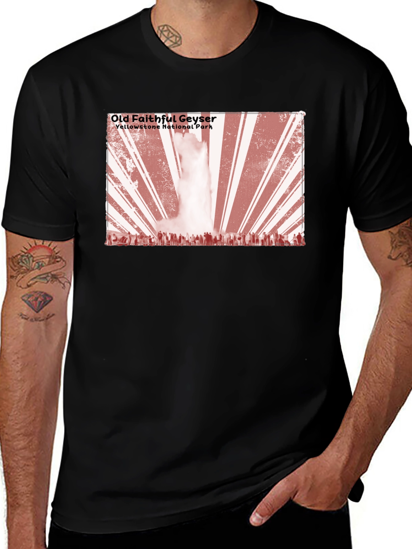 Old Faithful Geyser Tee