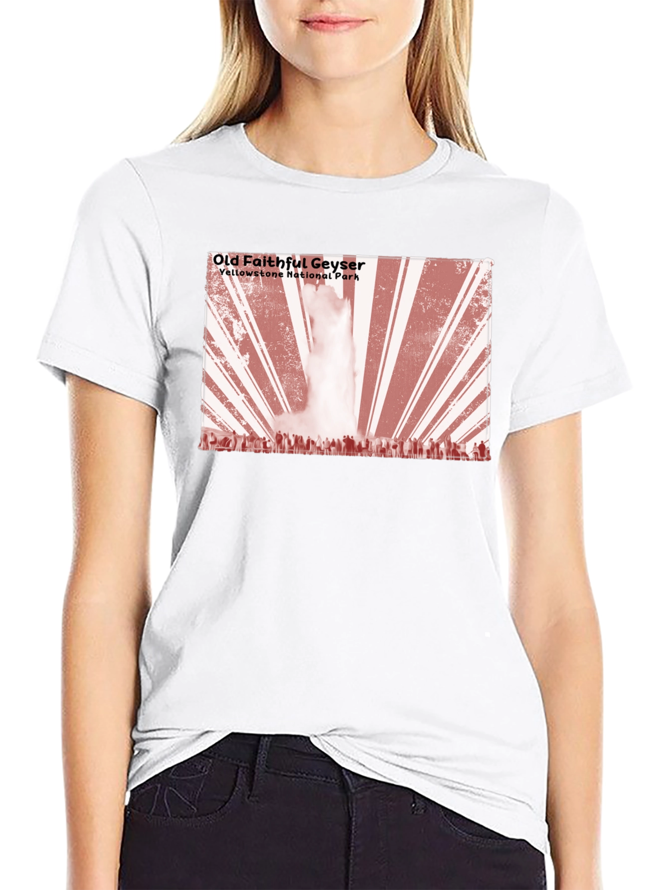 Old Faithful Geyser Tee