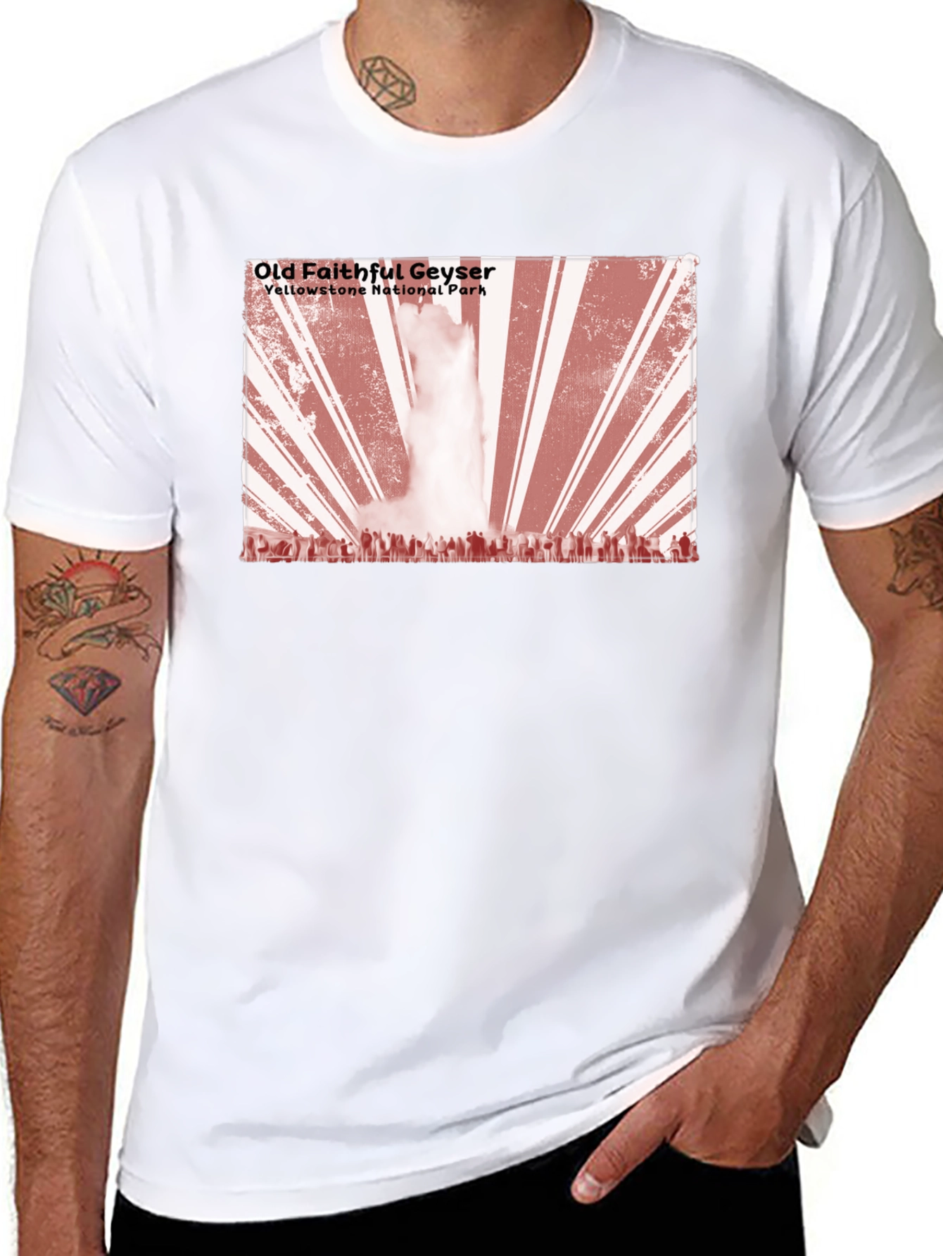 Old Faithful Geyser Tee