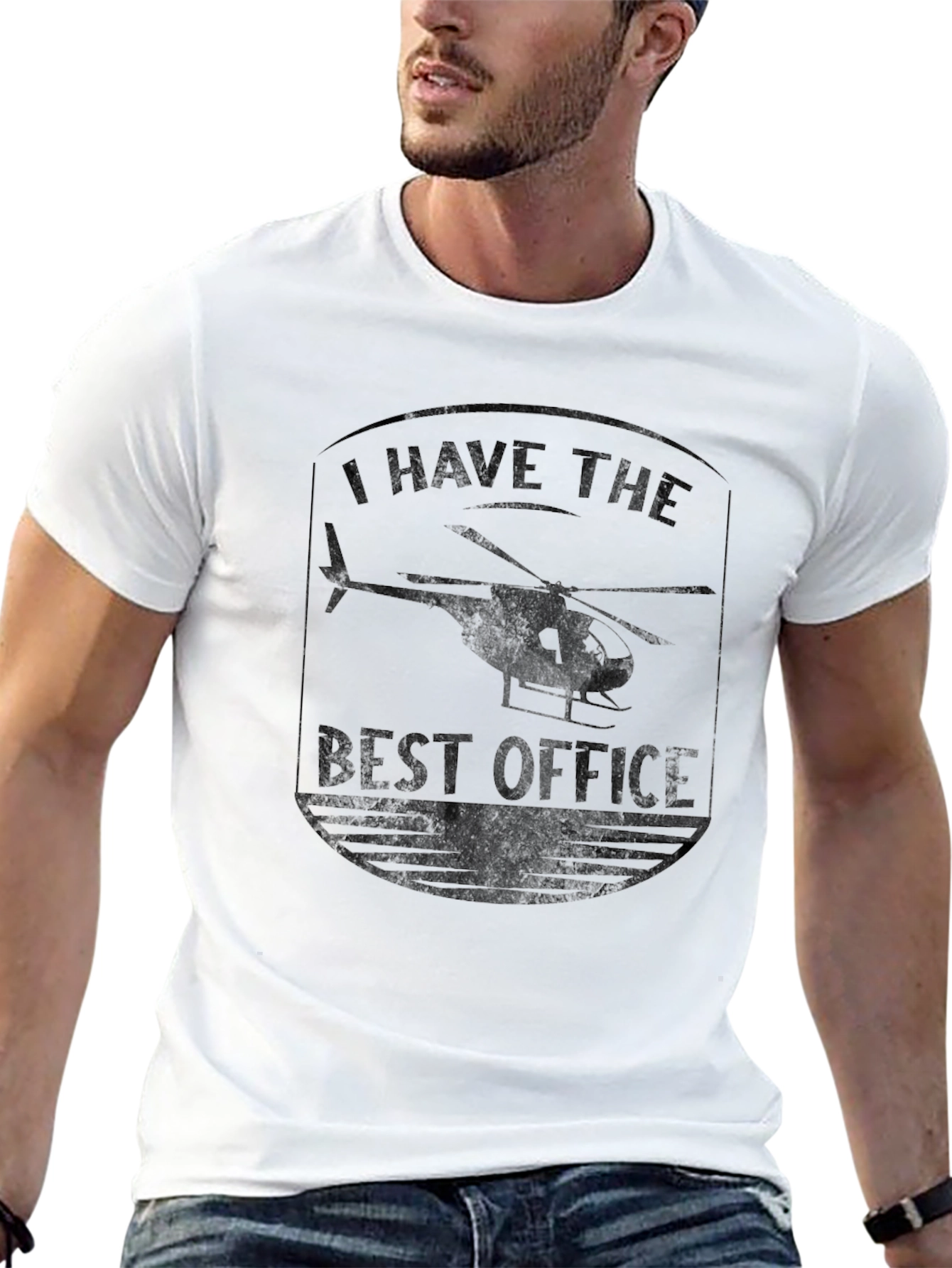 Helicopter Pilot T-Shirt - Best Office Ever