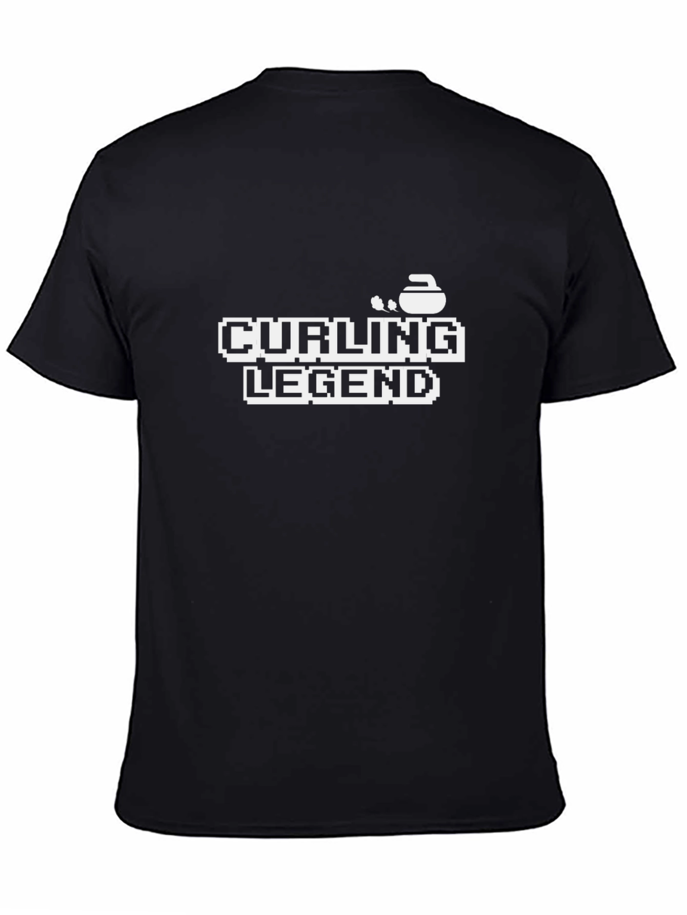 Curling Legend Black T-Shirt