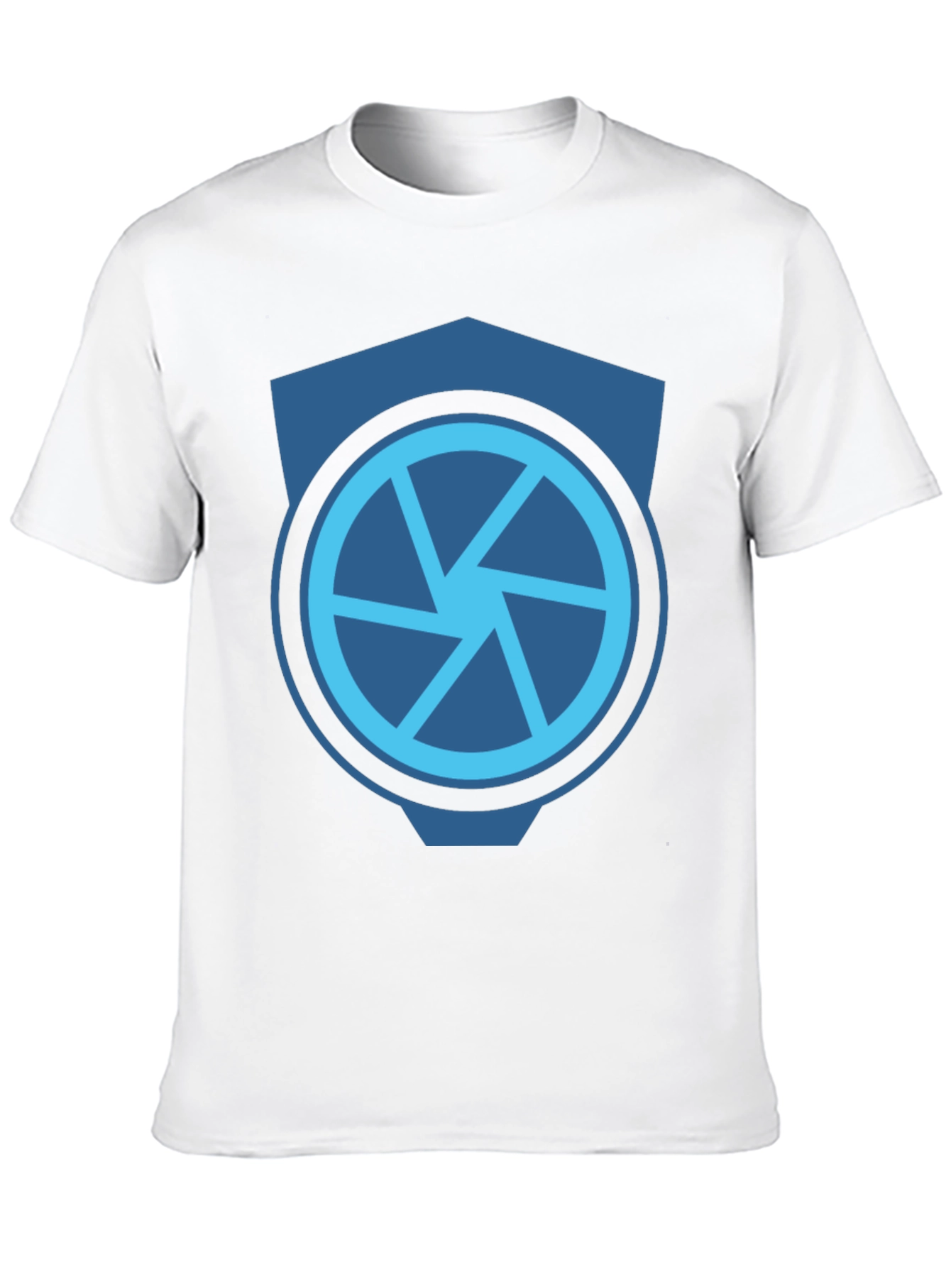 Mens Black Tee with Graphic Logo