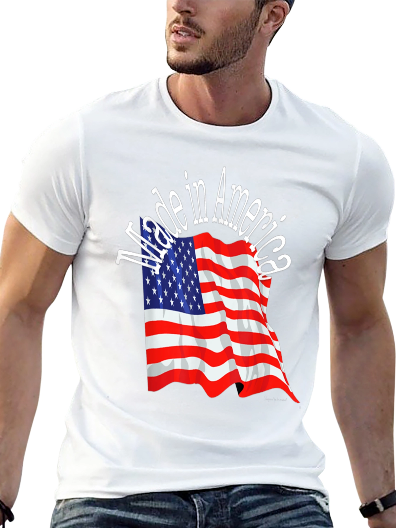 Made in America Patriotic T-Shirt