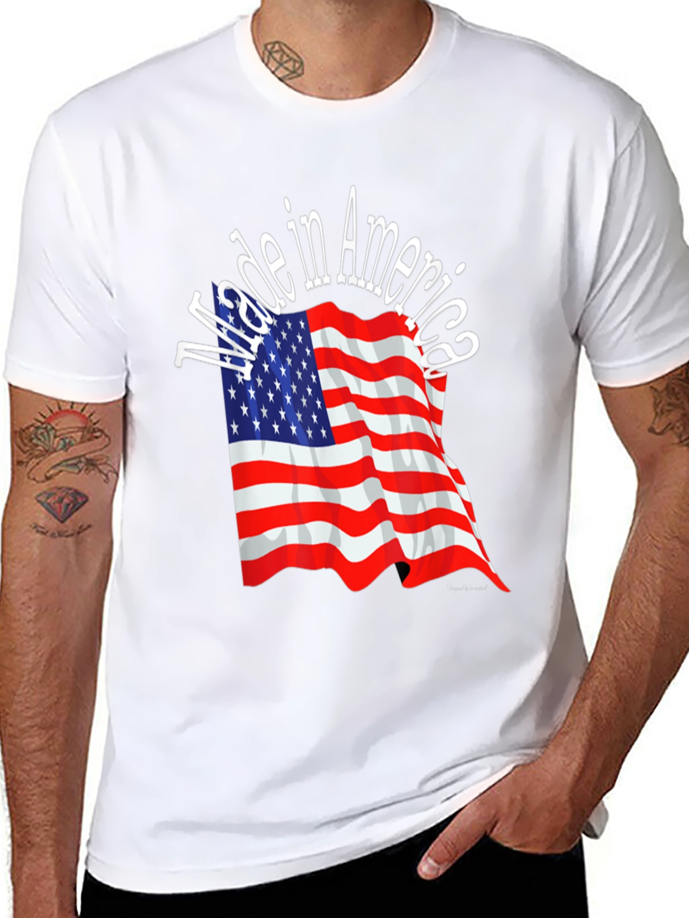 Made in America Patriotic T-Shirt