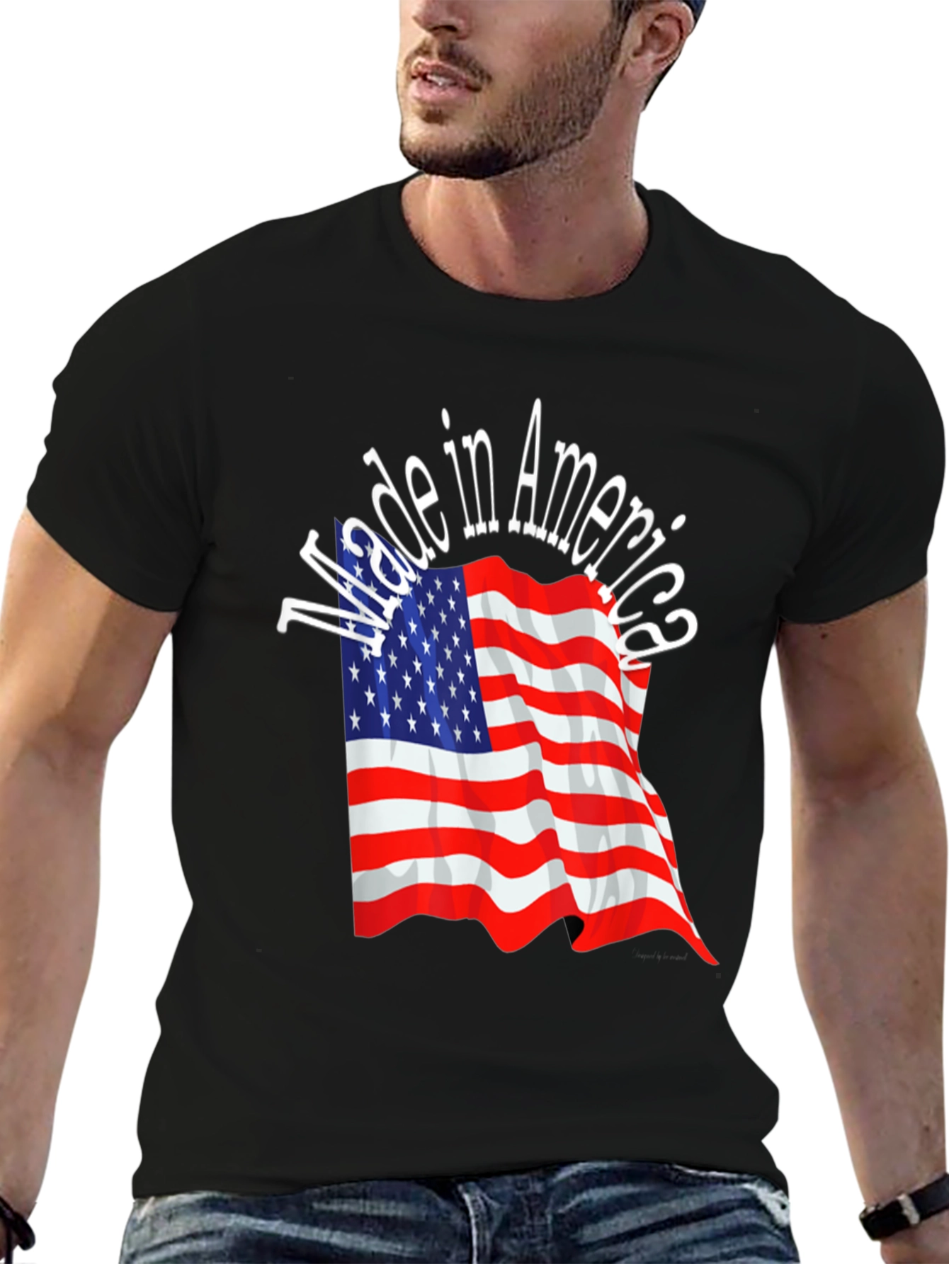 Made in America Patriotic T-Shirt