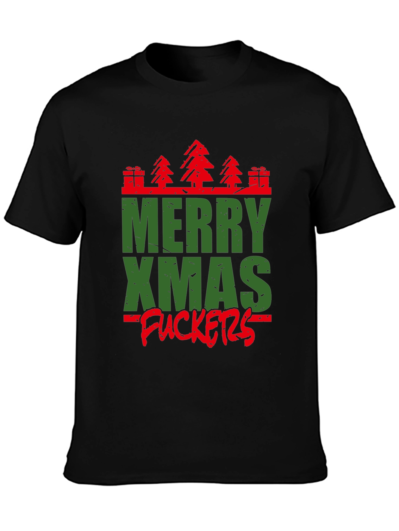 Merry Xmas Graphic Tee - Holiday Humor