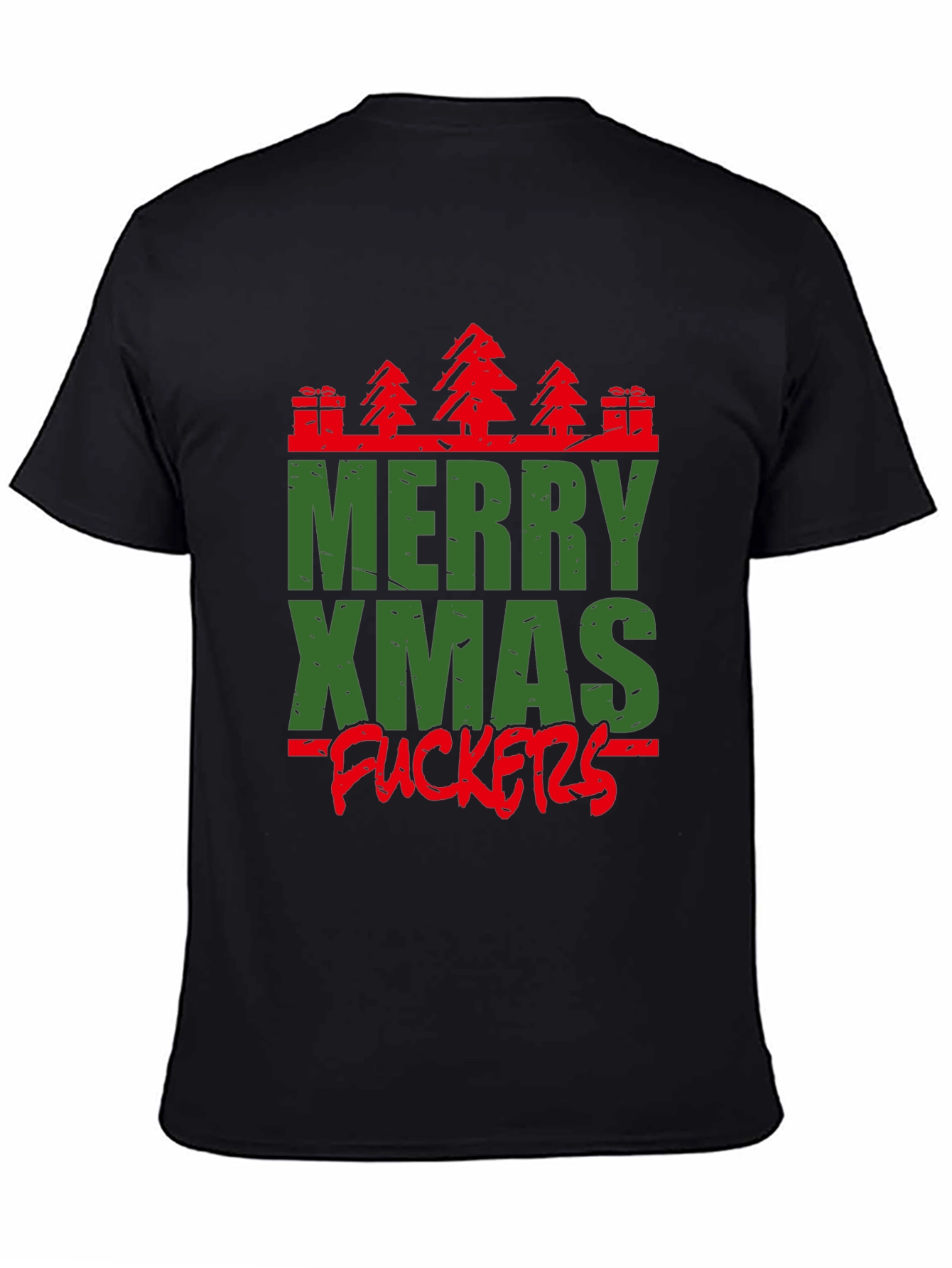 Merry Xmas Graphic Tee - Holiday Humor