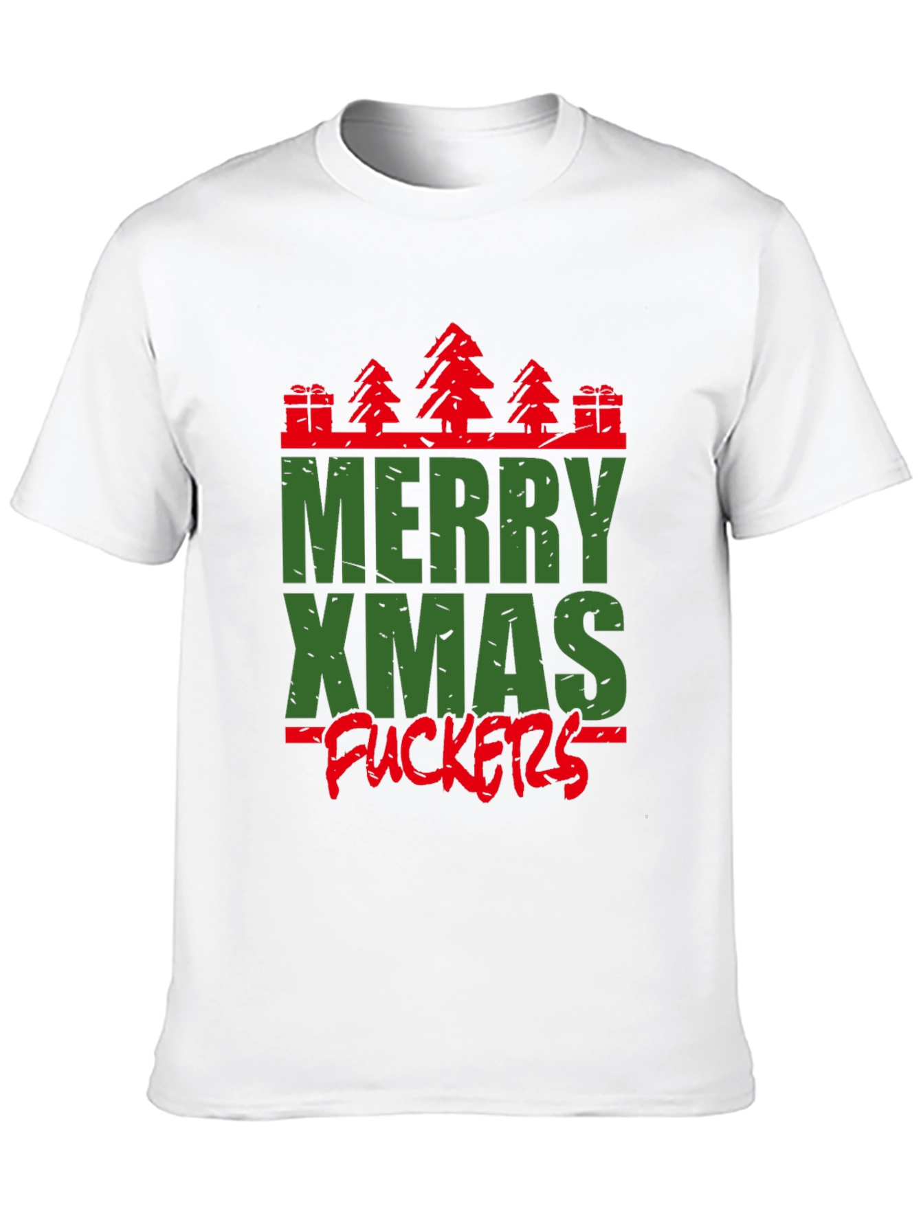 Merry Xmas Graphic Tee - Holiday Humor