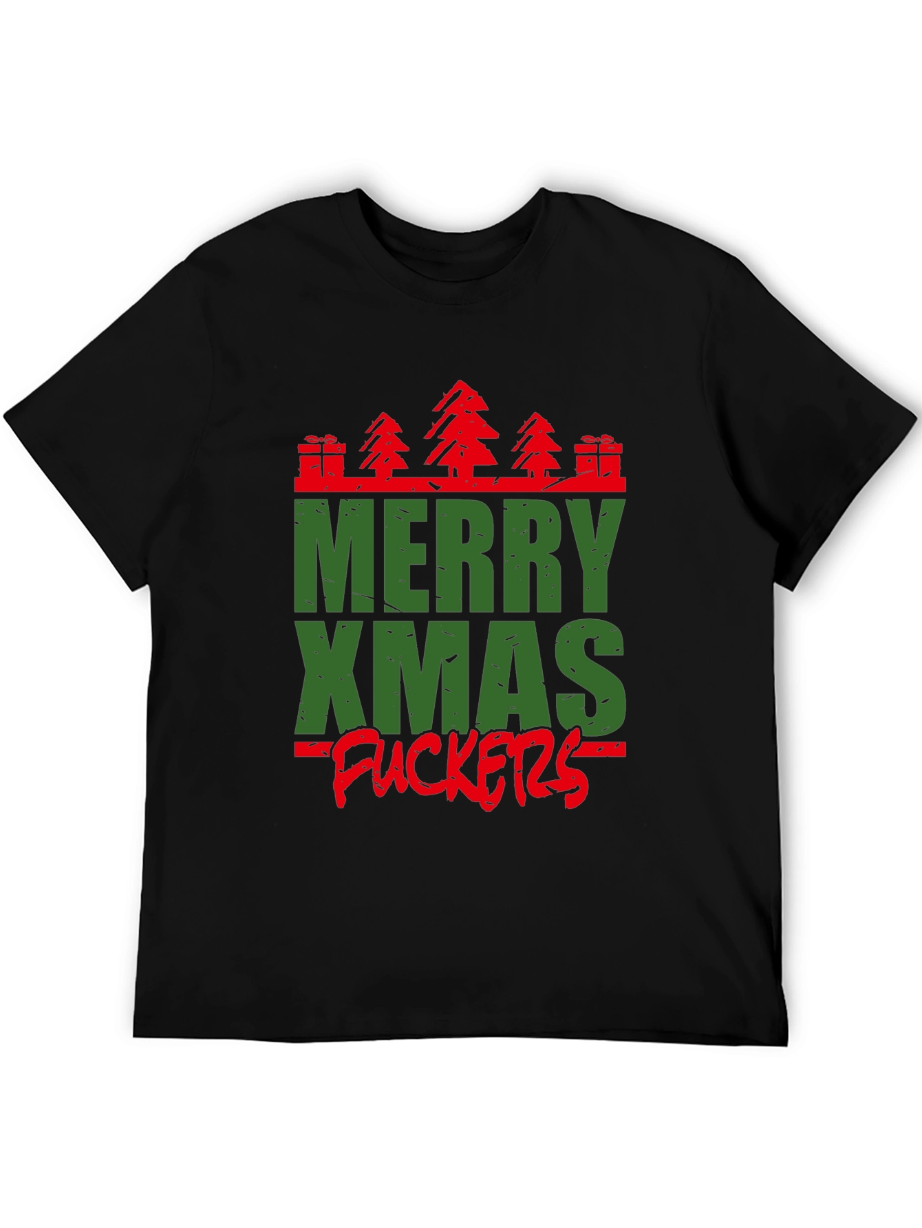 Merry Xmas Graphic Tee - Holiday Humor