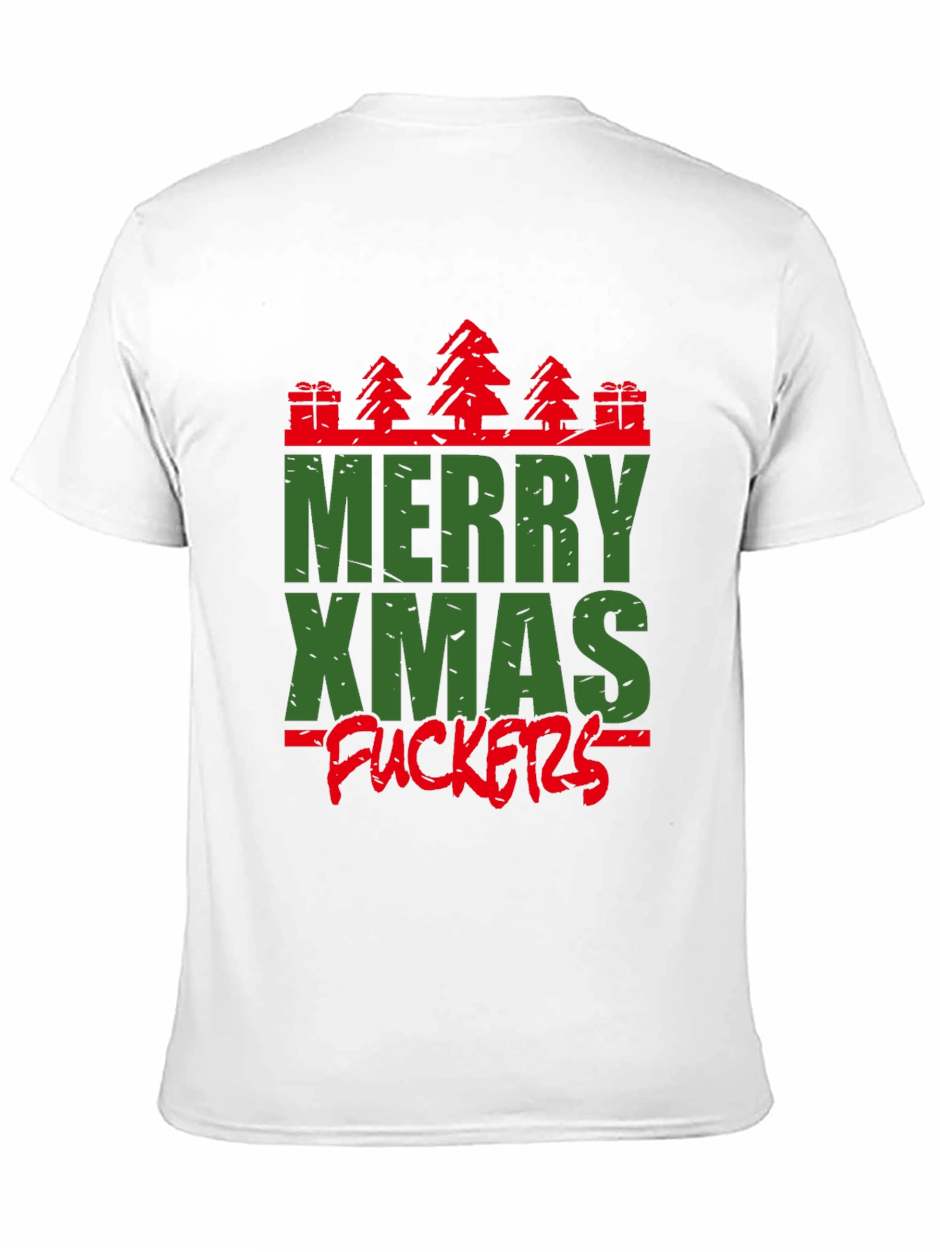 Merry Xmas Graphic Tee - Holiday Humor