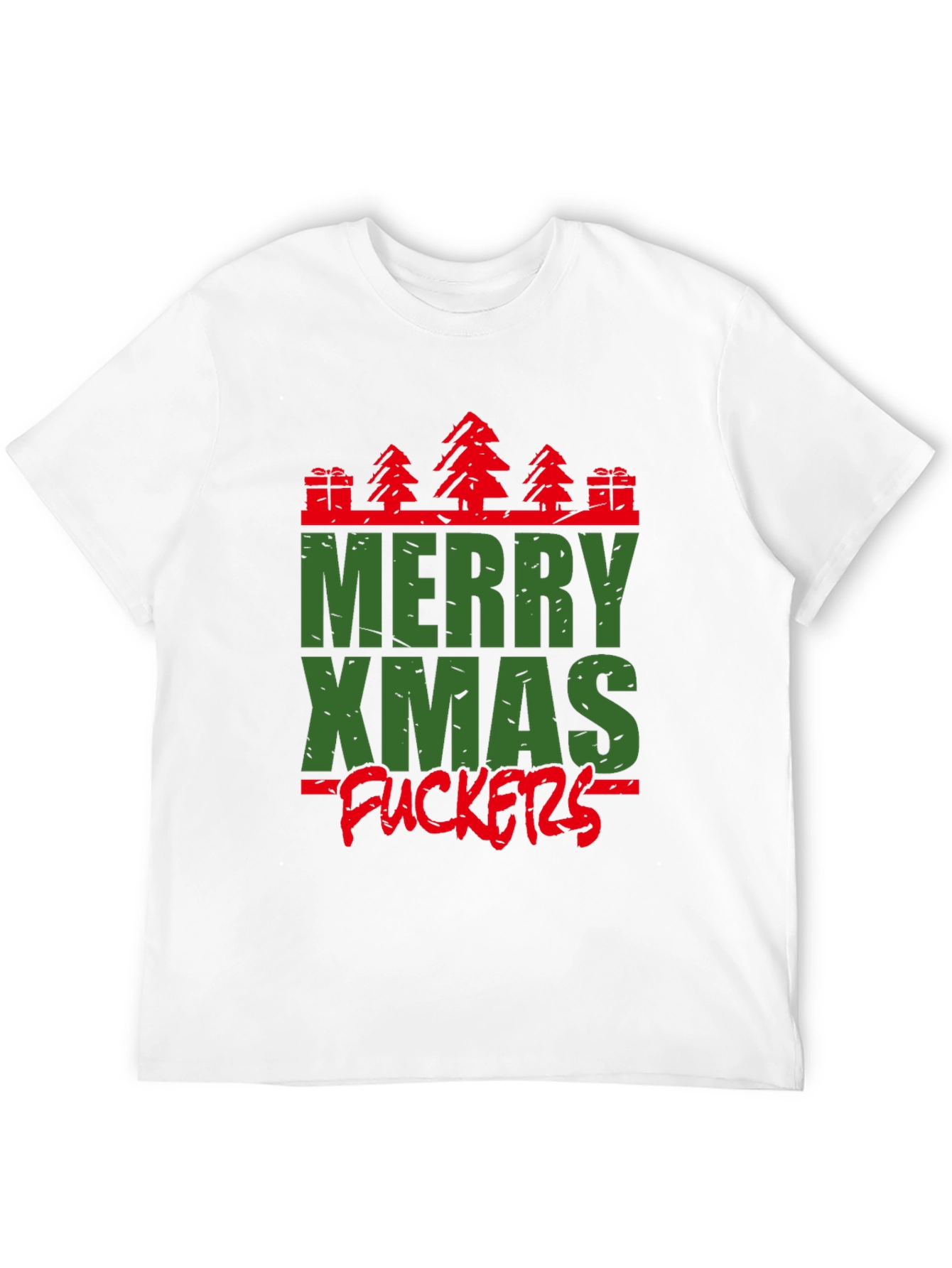 Merry Xmas Graphic Tee - Holiday Humor