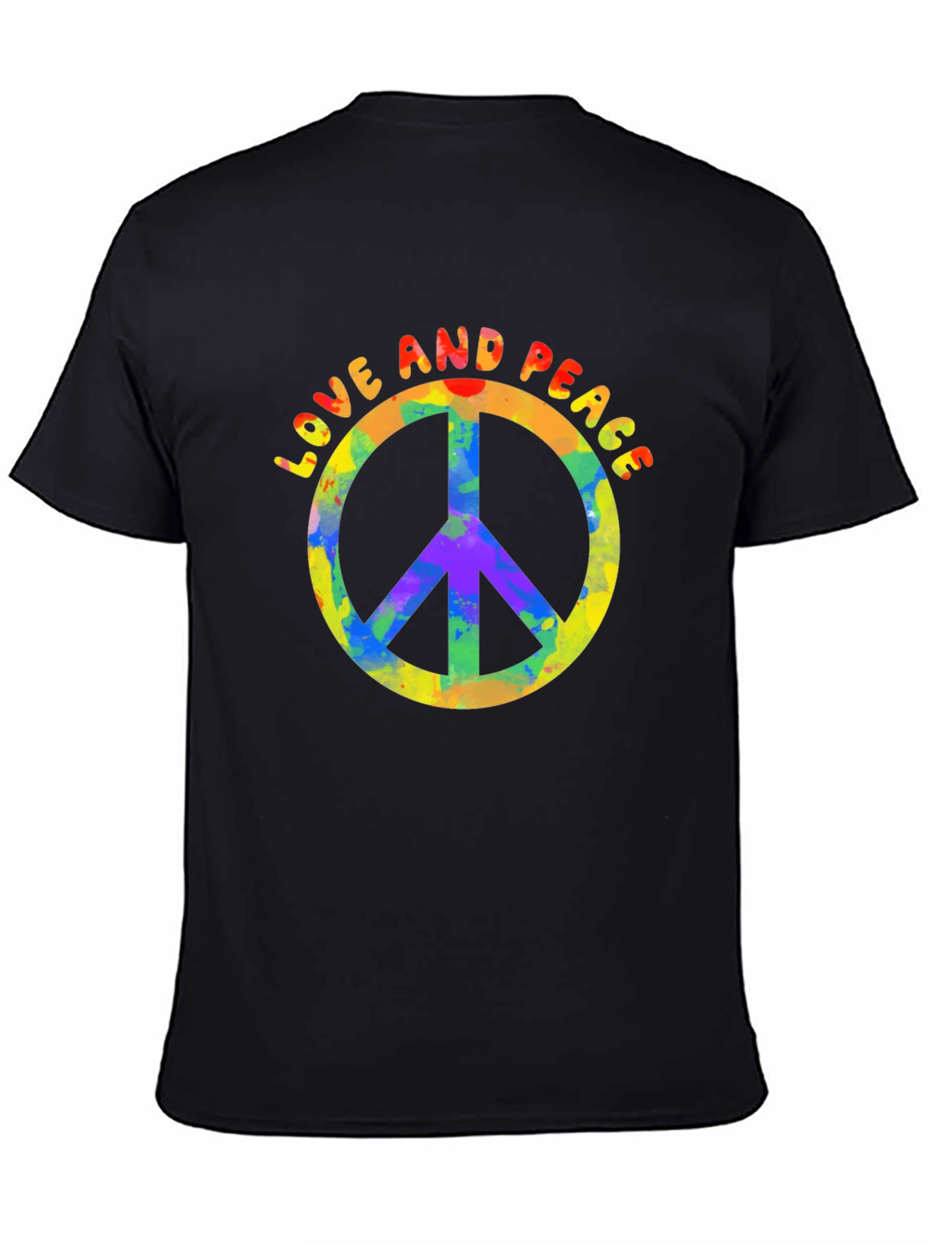 Love & Peace Graphic Tee - Retro Vibe