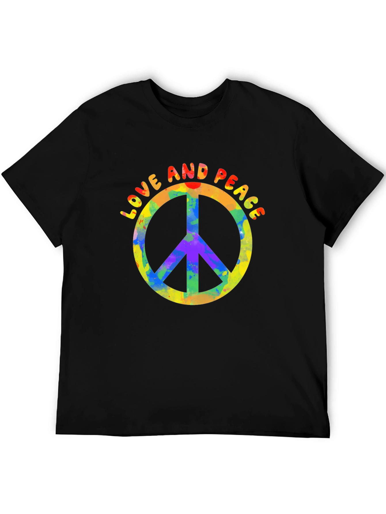 Love & Peace Graphic Tee - Retro Vibe