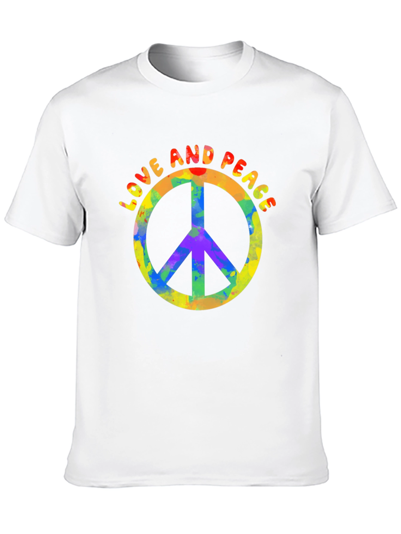 Love & Peace Graphic Tee - Retro Vibe