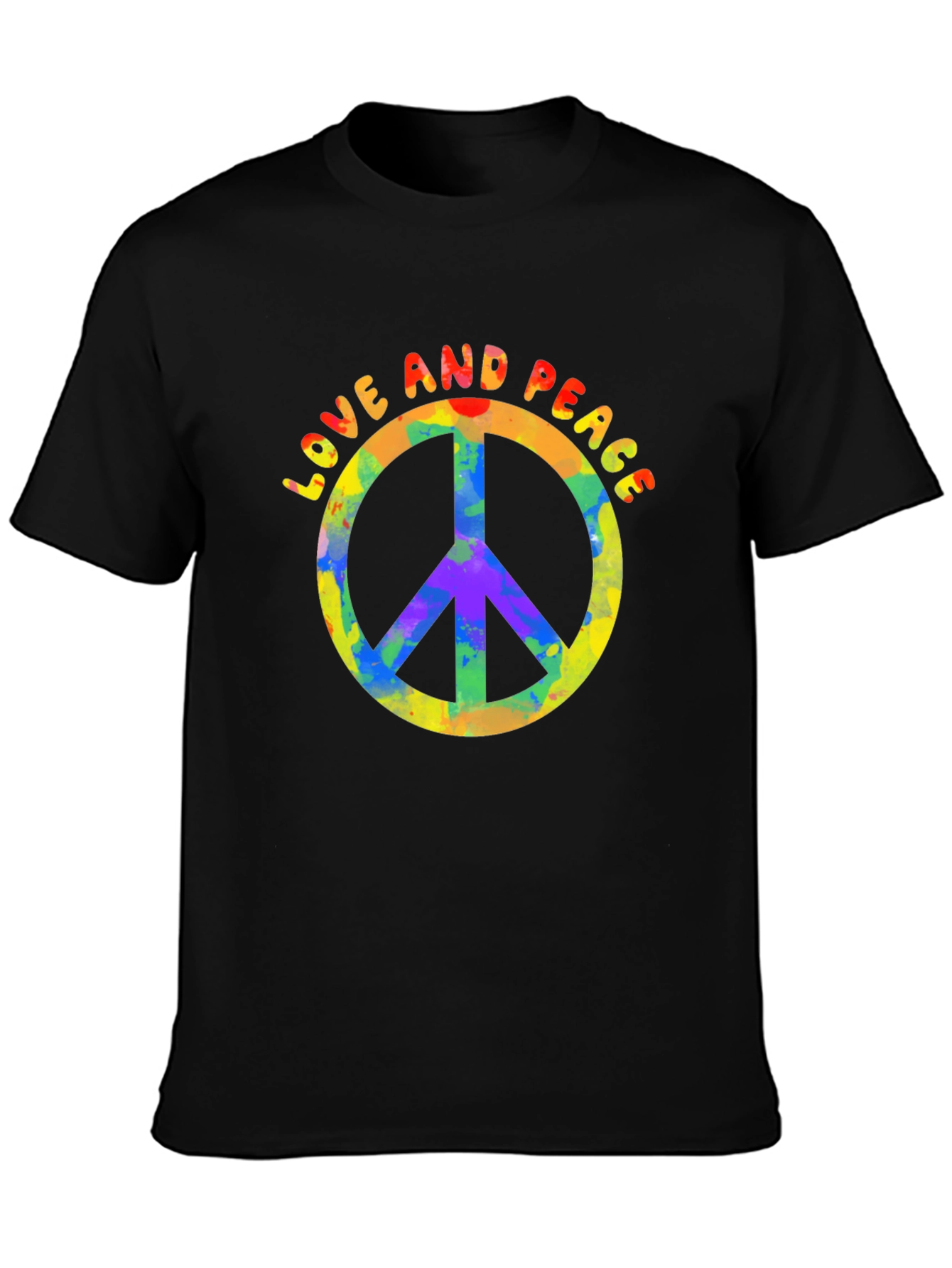 Love & Peace Graphic Tee - Retro Vibe