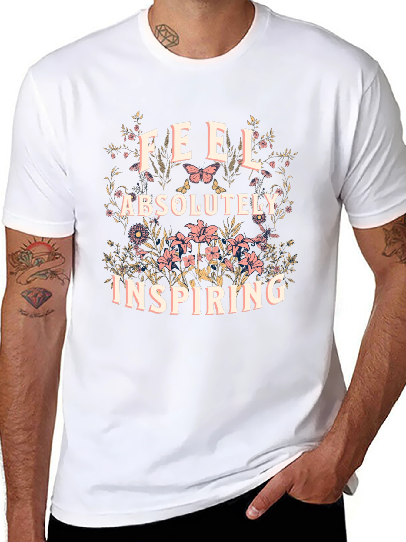 Feel Absolutely Inspiring Graphic Tee - Unisex