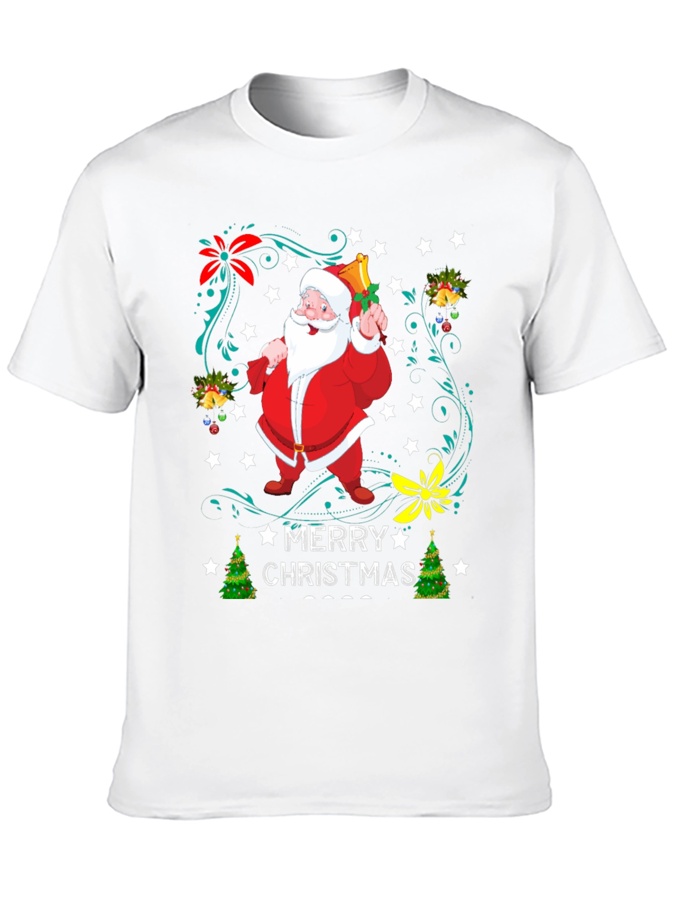 Festive Christmas Santa T-Shirt