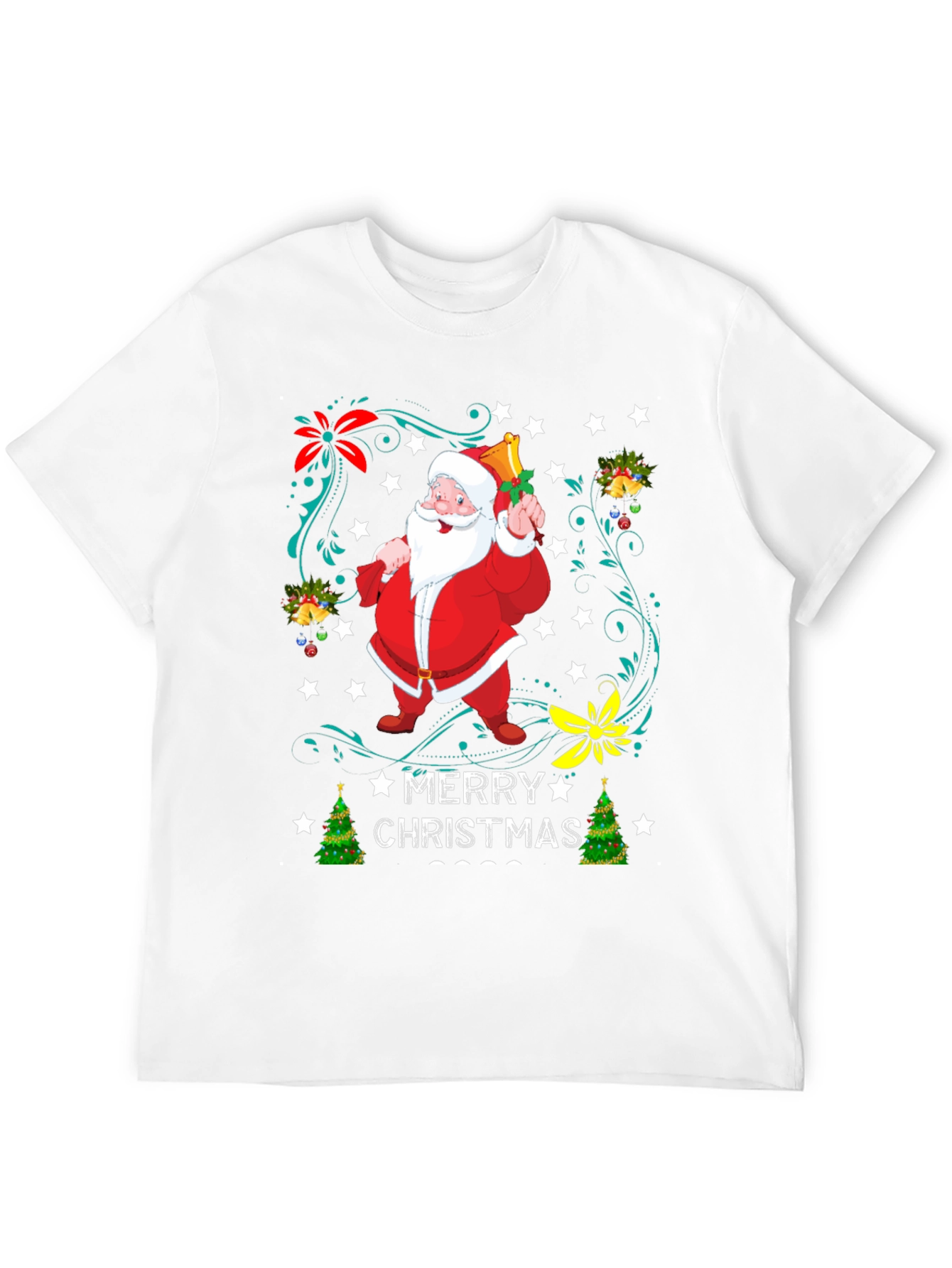 Festive Christmas Santa T-Shirt