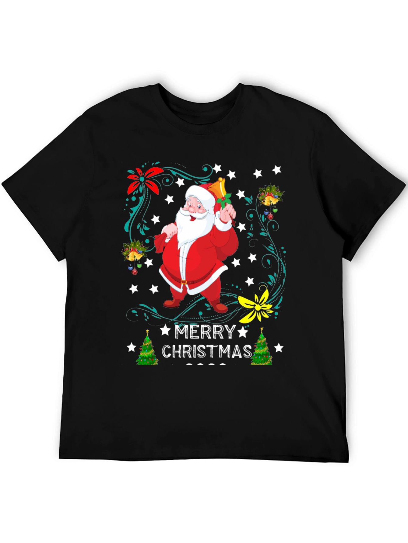 Festive Christmas Santa T-Shirt