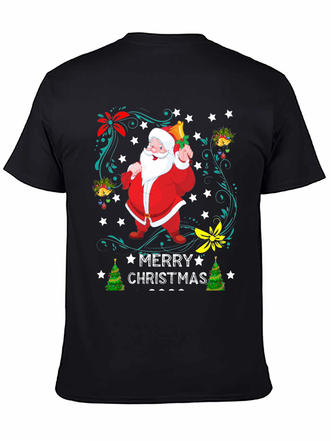 Festive Christmas Santa T-Shirt