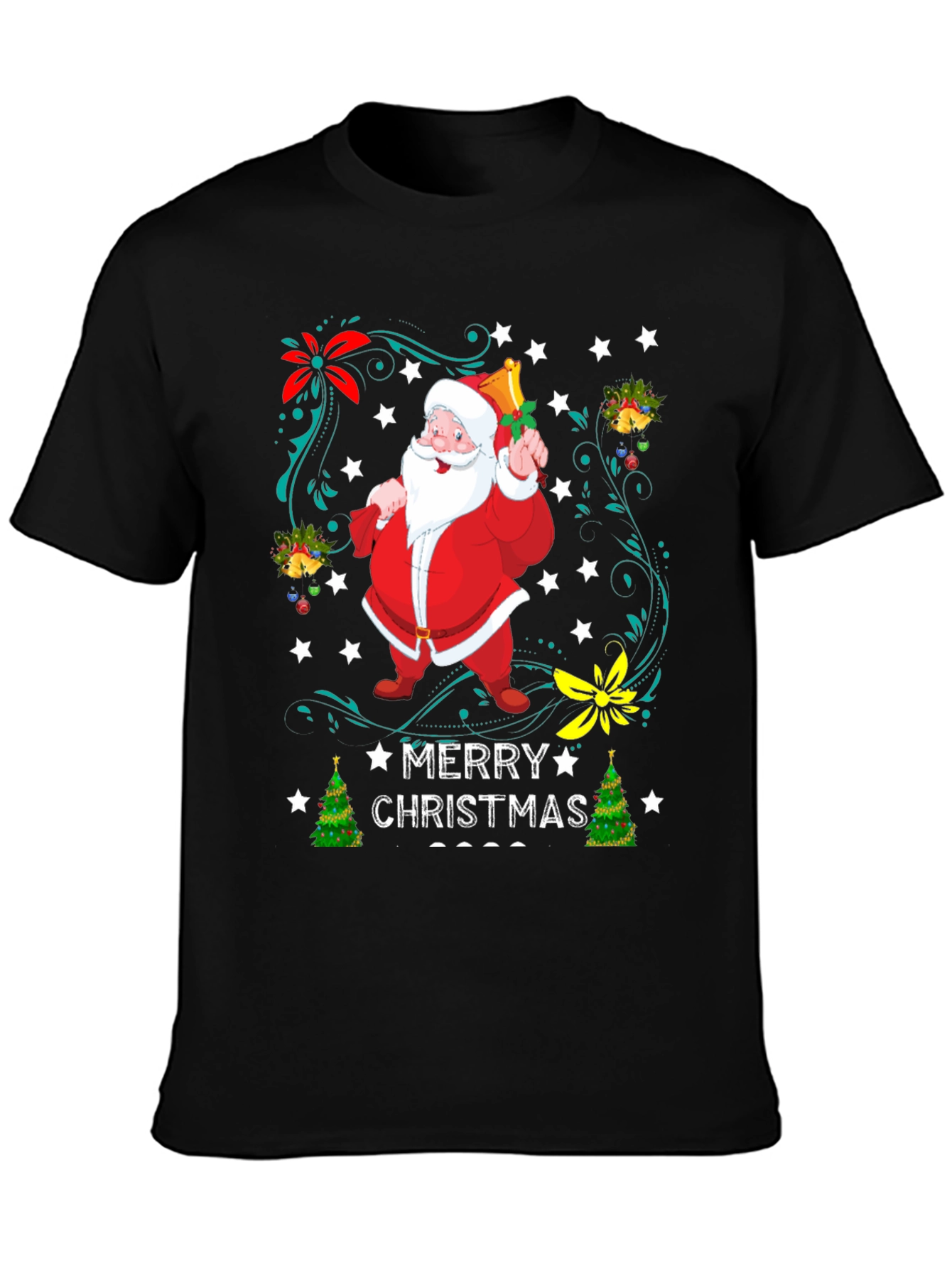 Festive Christmas Santa T-Shirt
