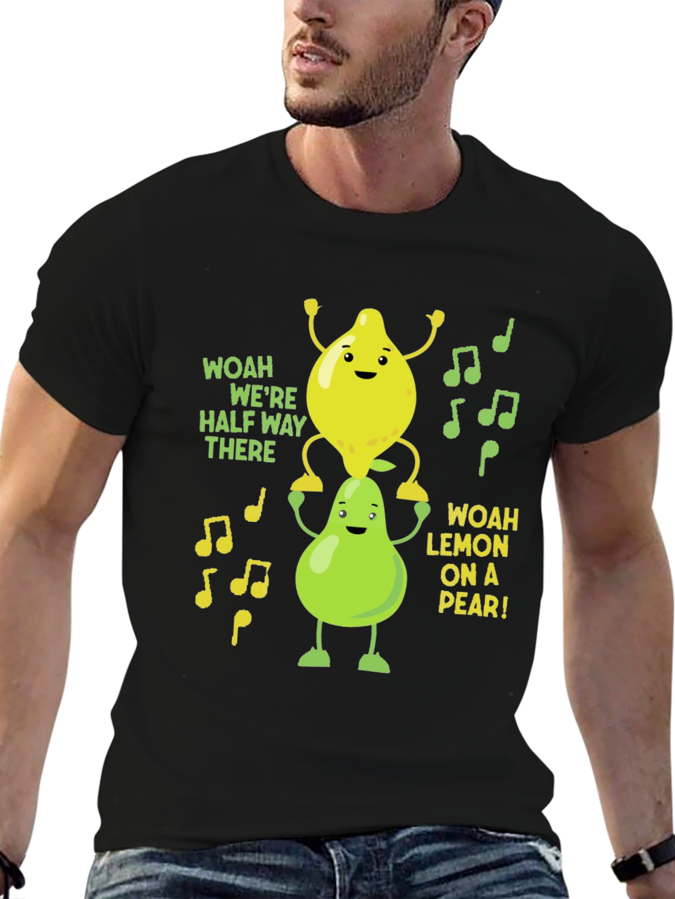Funny Lemon On A Pear T-Shirt