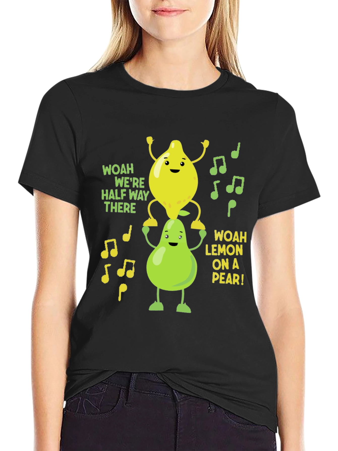 Funny Lemon On A Pear T-Shirt
