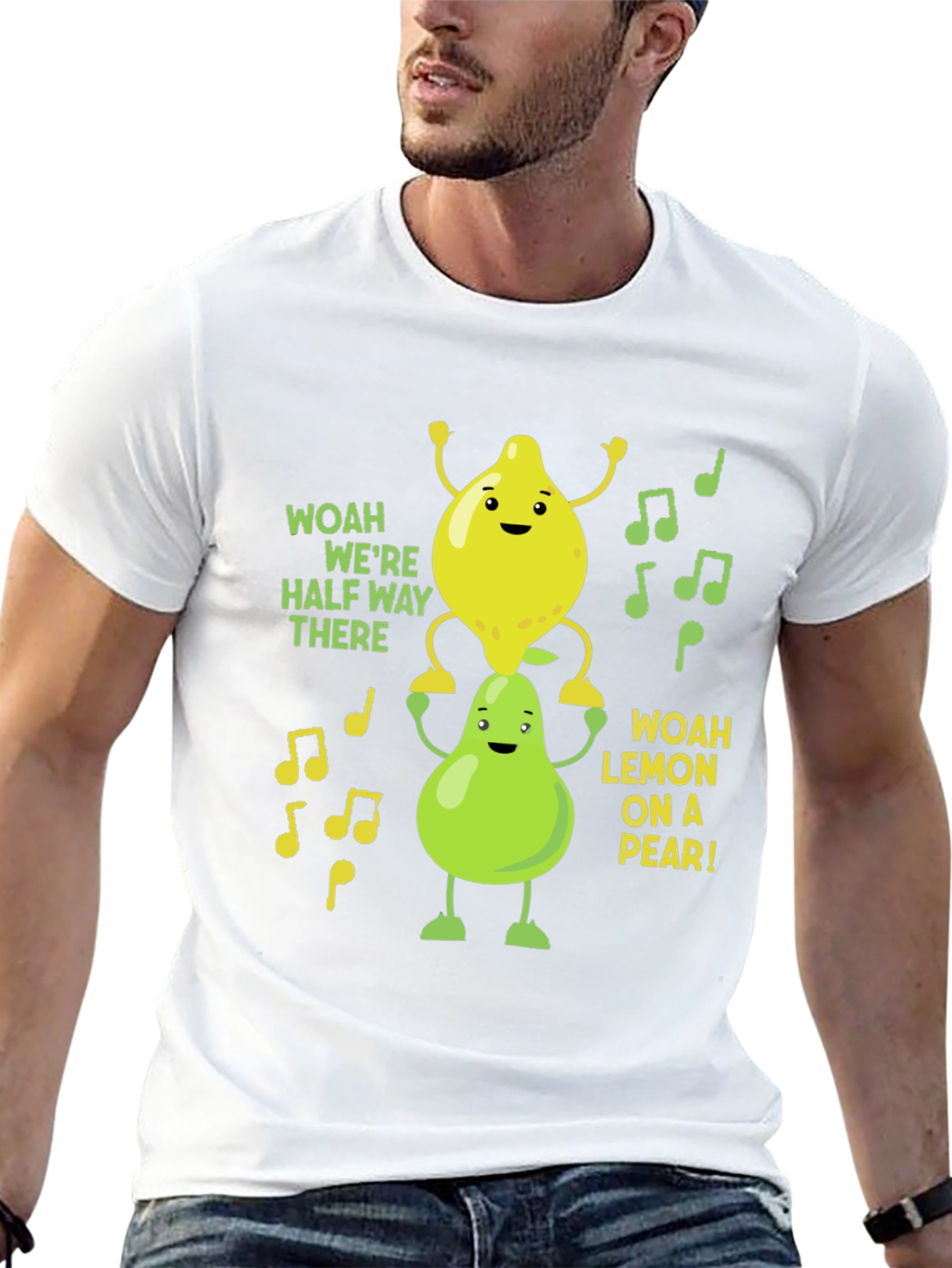 Funny Lemon On A Pear T-Shirt
