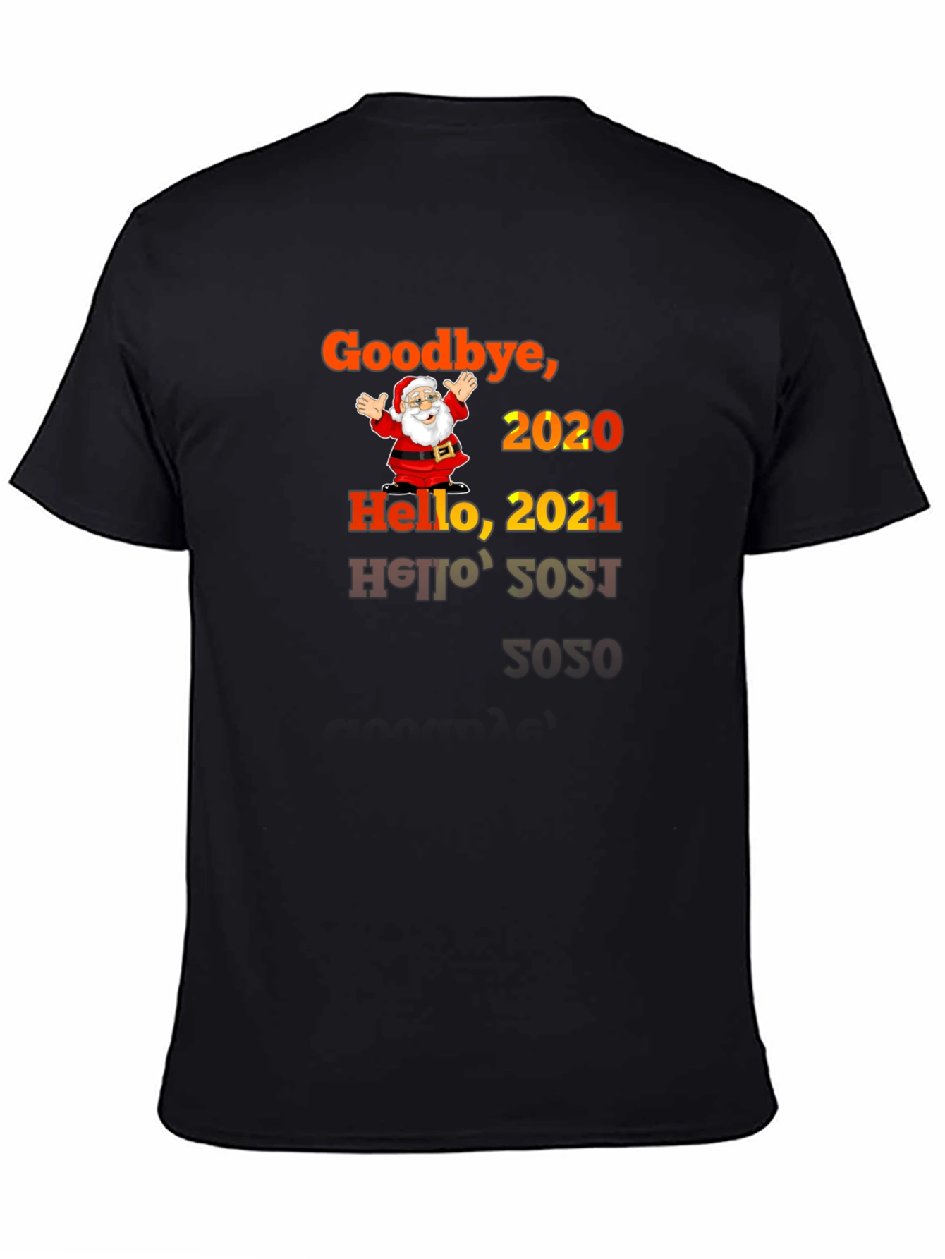 Goodbye 2020 Hello 2021 Santa T-Shirt