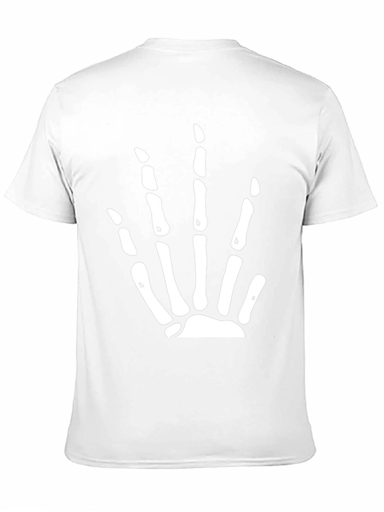 Skeleton Hand Graphic Black T-Shirt