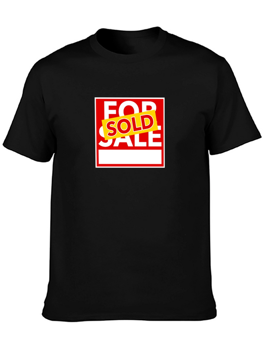Sold Home T-Shirt: For Sale Sign Tee