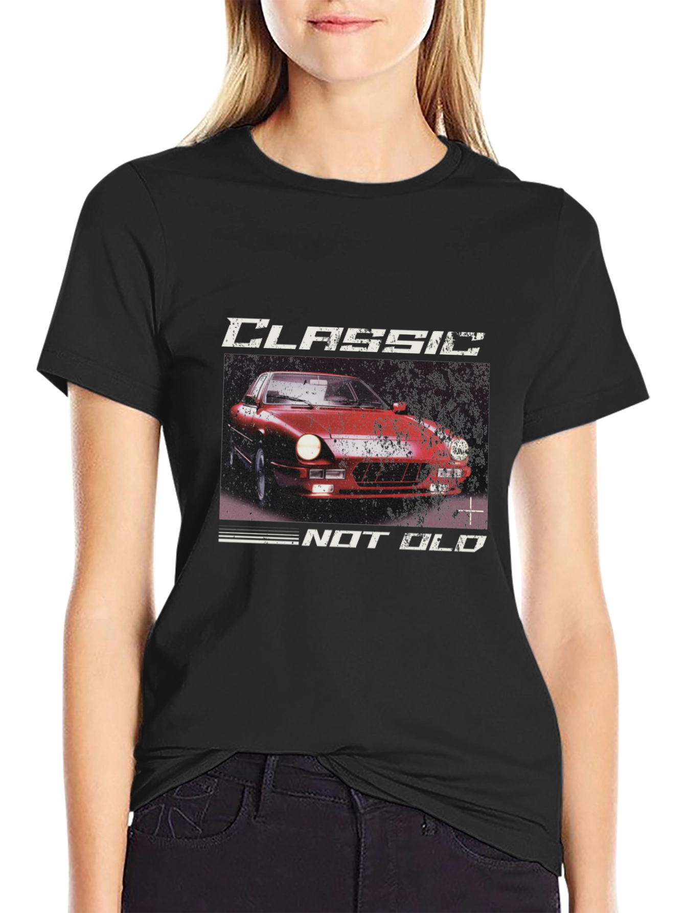 Classic Car Graphic T-Shirt - Not Old!