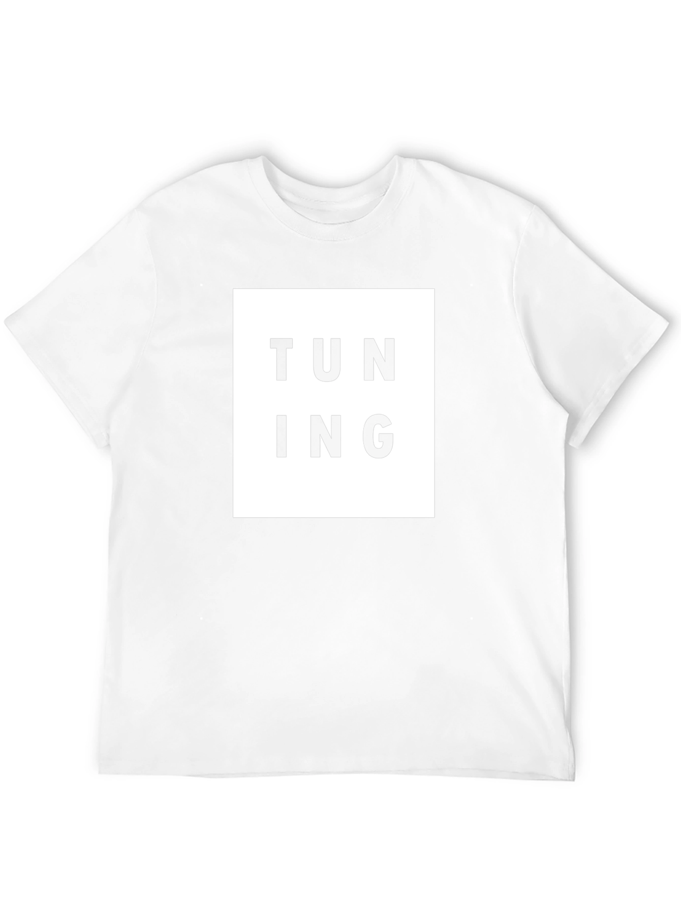 Tuning Graphic T-Shirt - Black