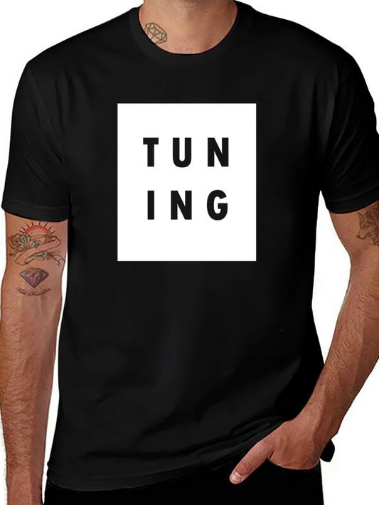 Tuning Graphic T-Shirt - Black