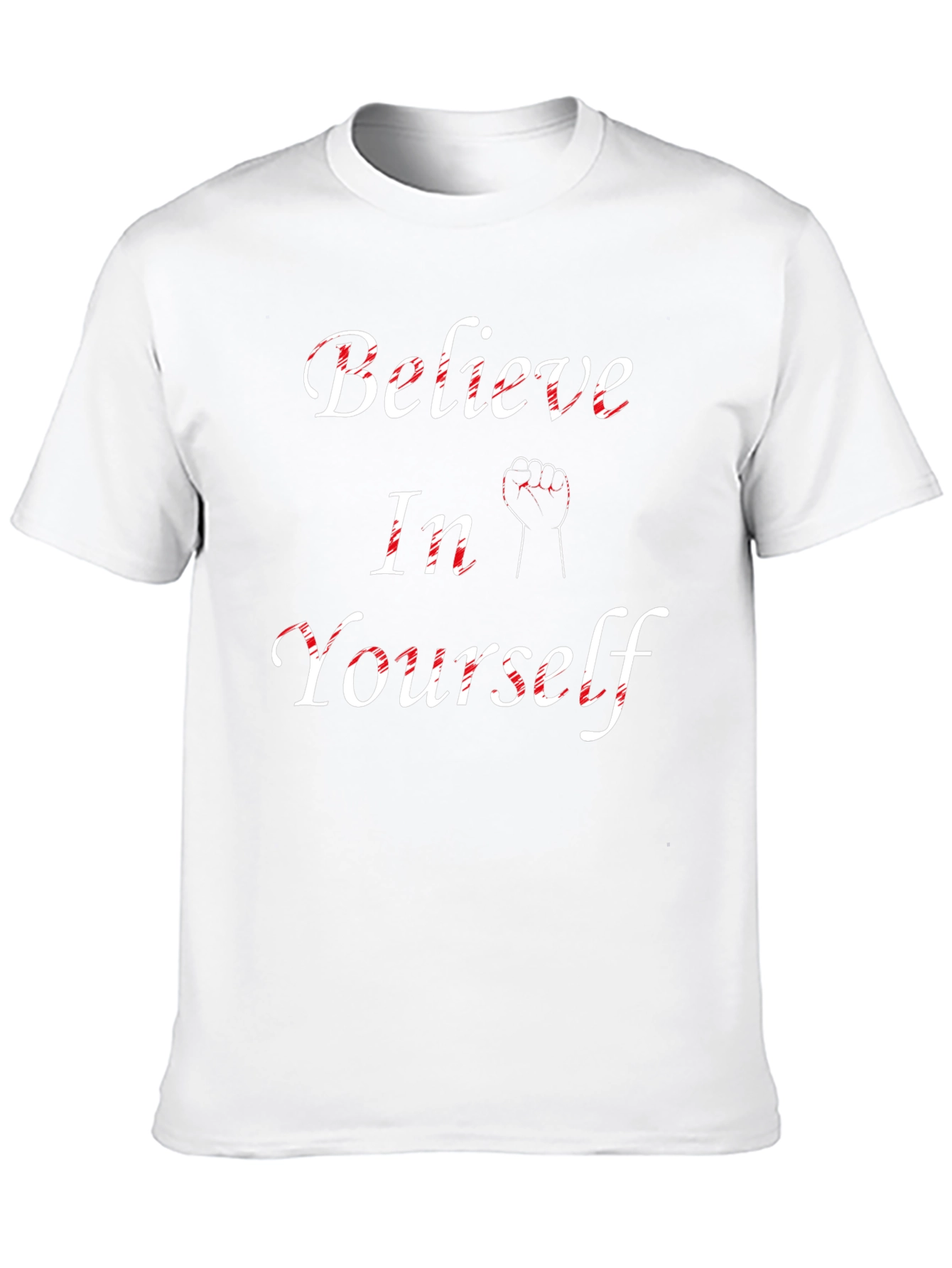 Believe In Yourself Black Graphic Tee
