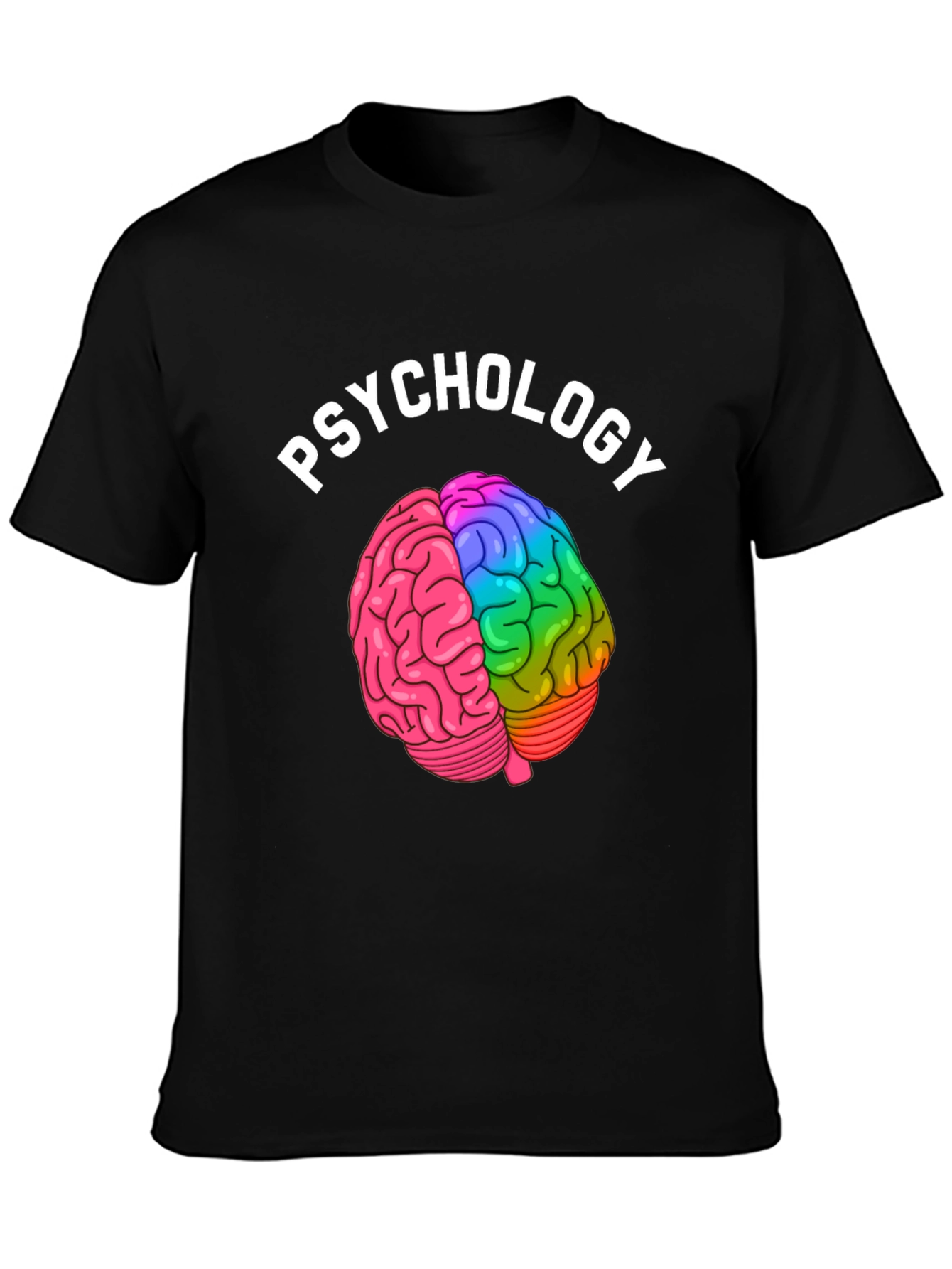 Psychology Brain Graphic T-Shirt