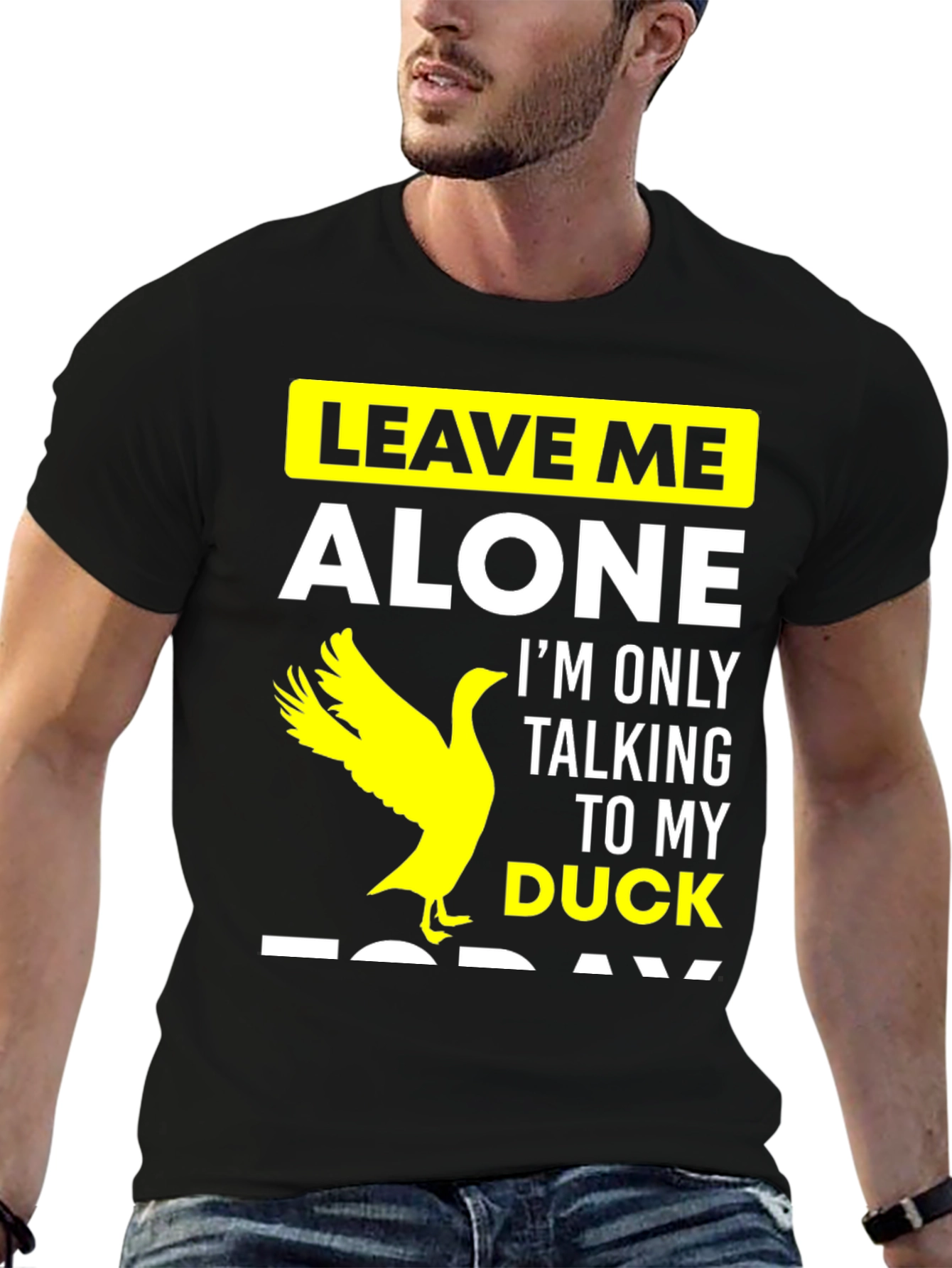 Leave Me Alone Duck T-Shirt