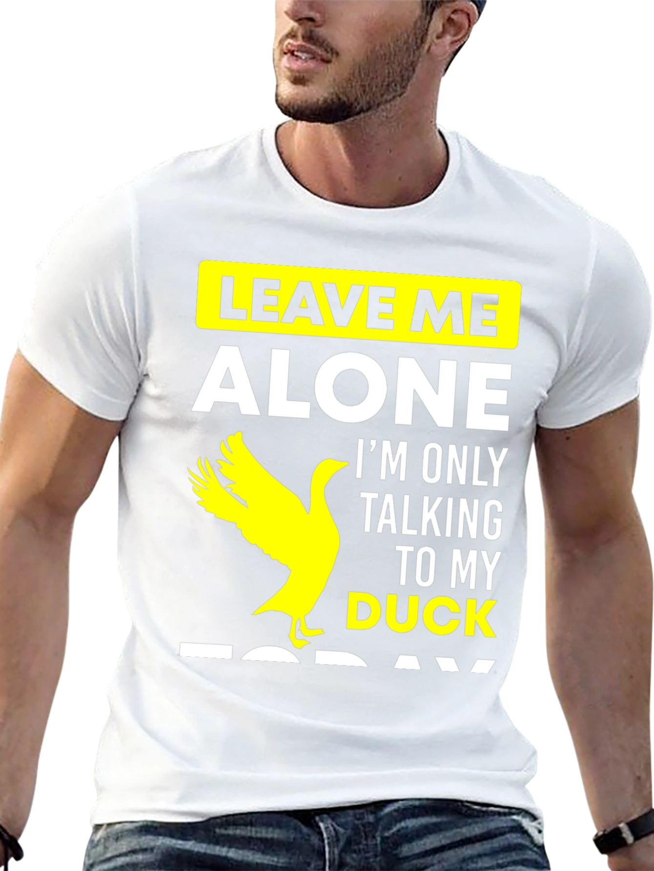 Leave Me Alone Duck T-Shirt