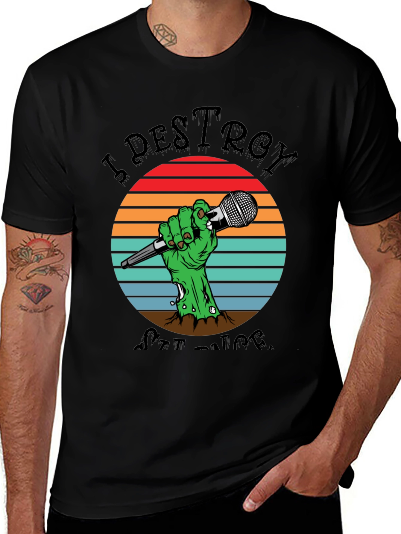 Destroy Set Lists T-Shirt
