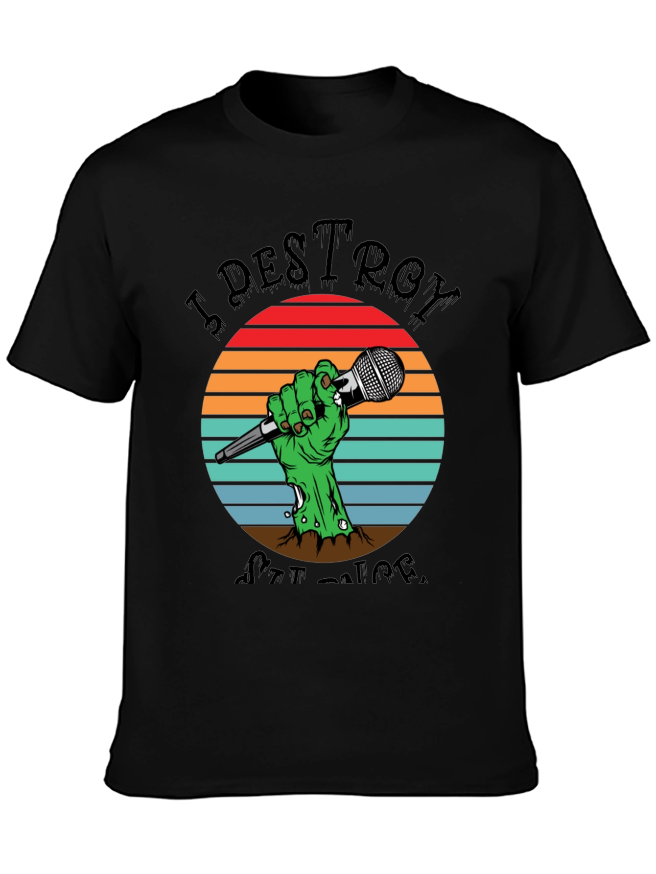Destroy Set Lists T-Shirt