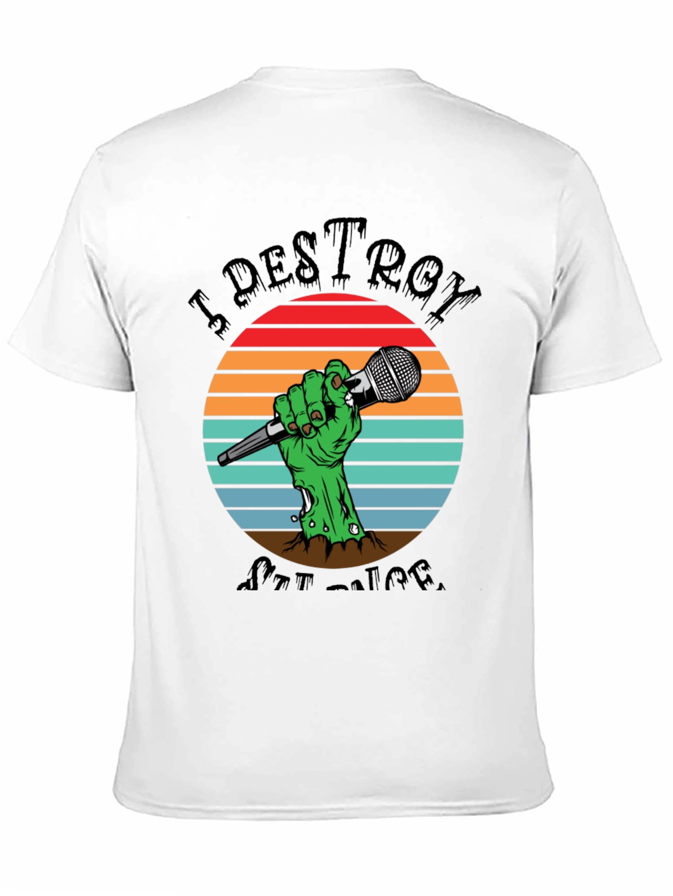 Destroy Set Lists T-Shirt