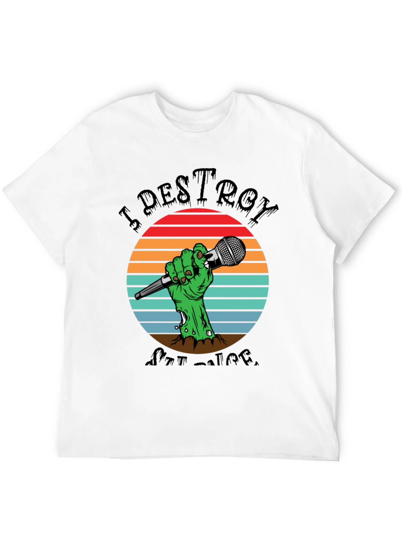 Destroy Set Lists T-Shirt