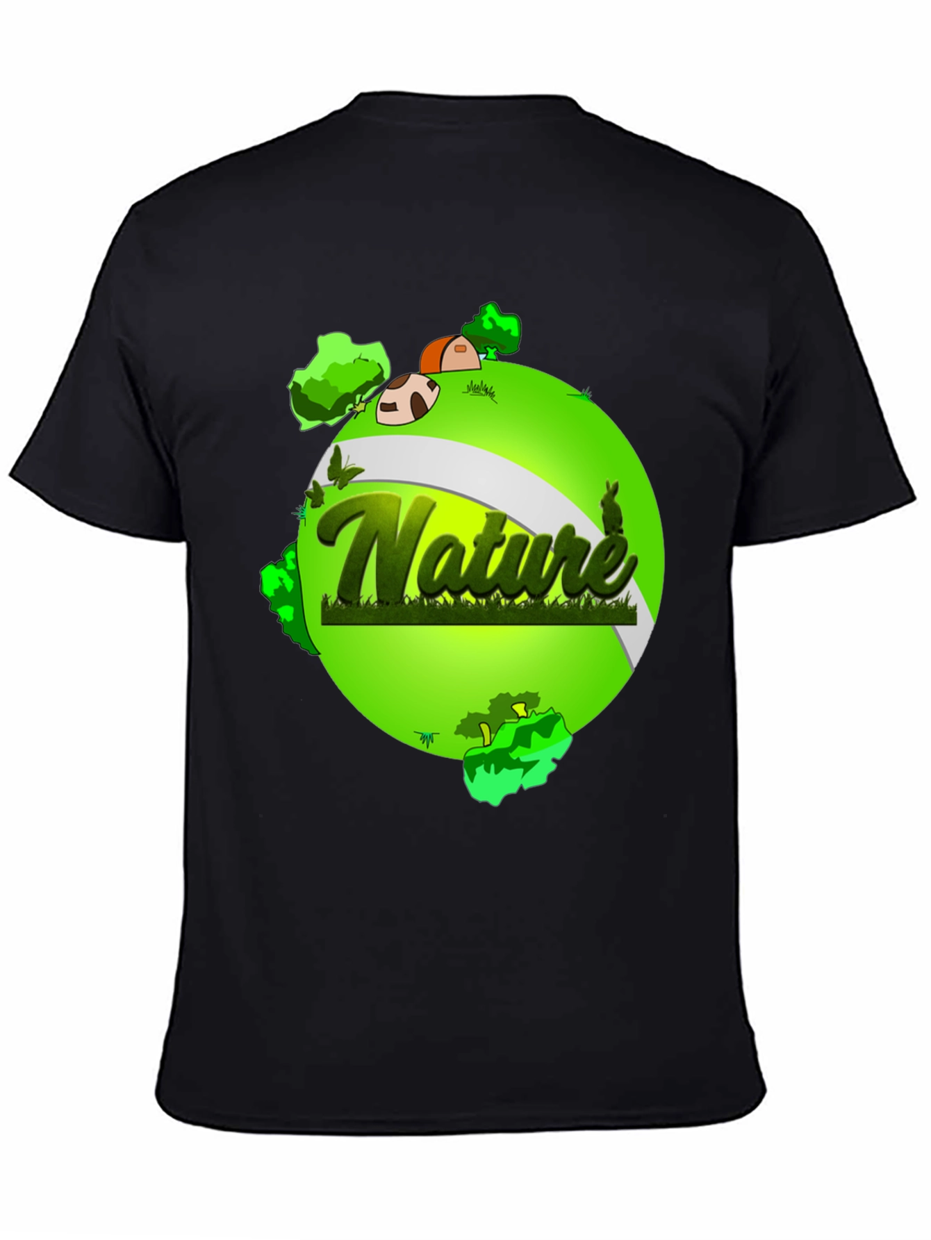 Nature Graphic T-Shirt - Earth Design