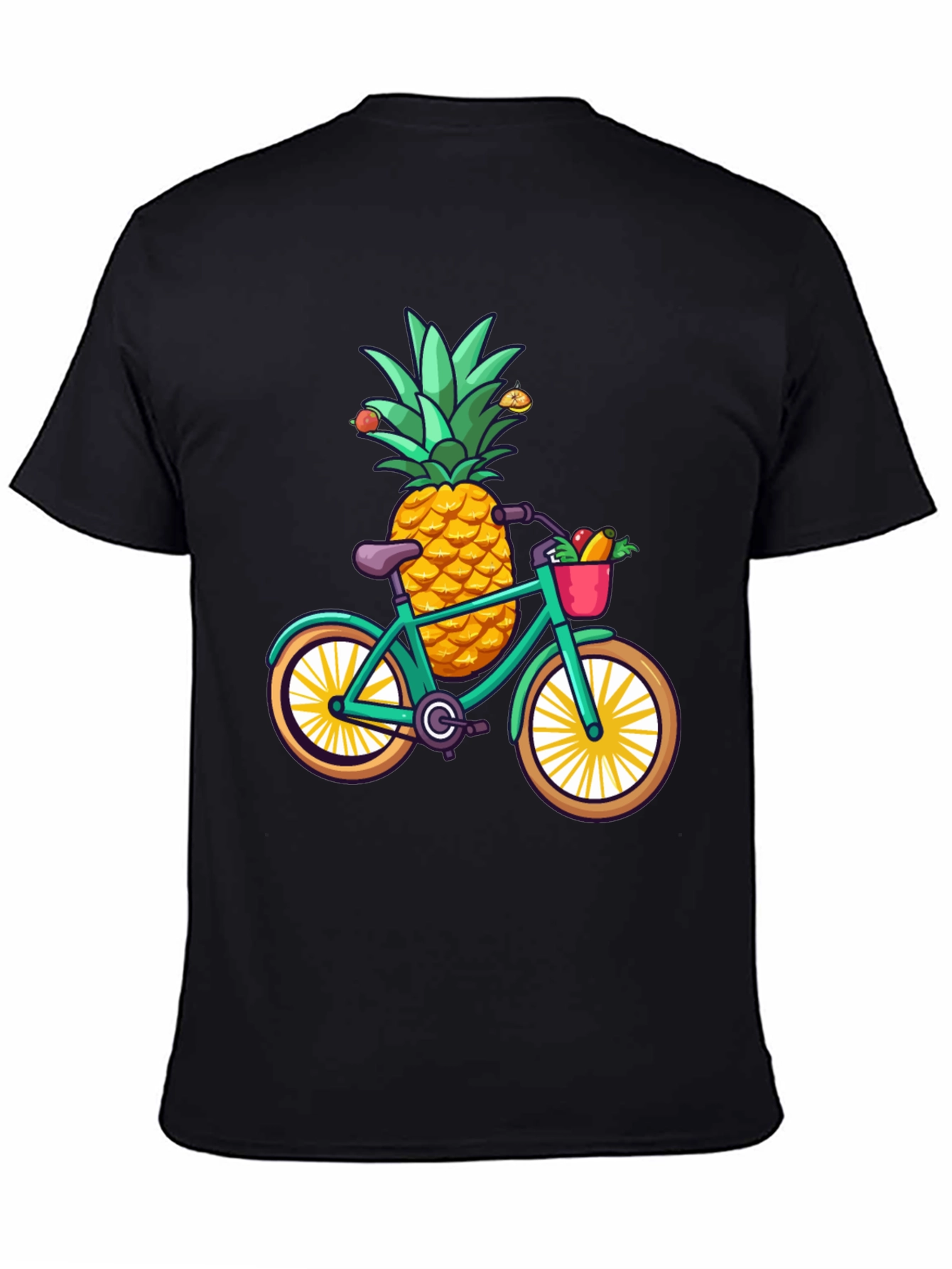 Pineapple on Bicycle Graphic Tee